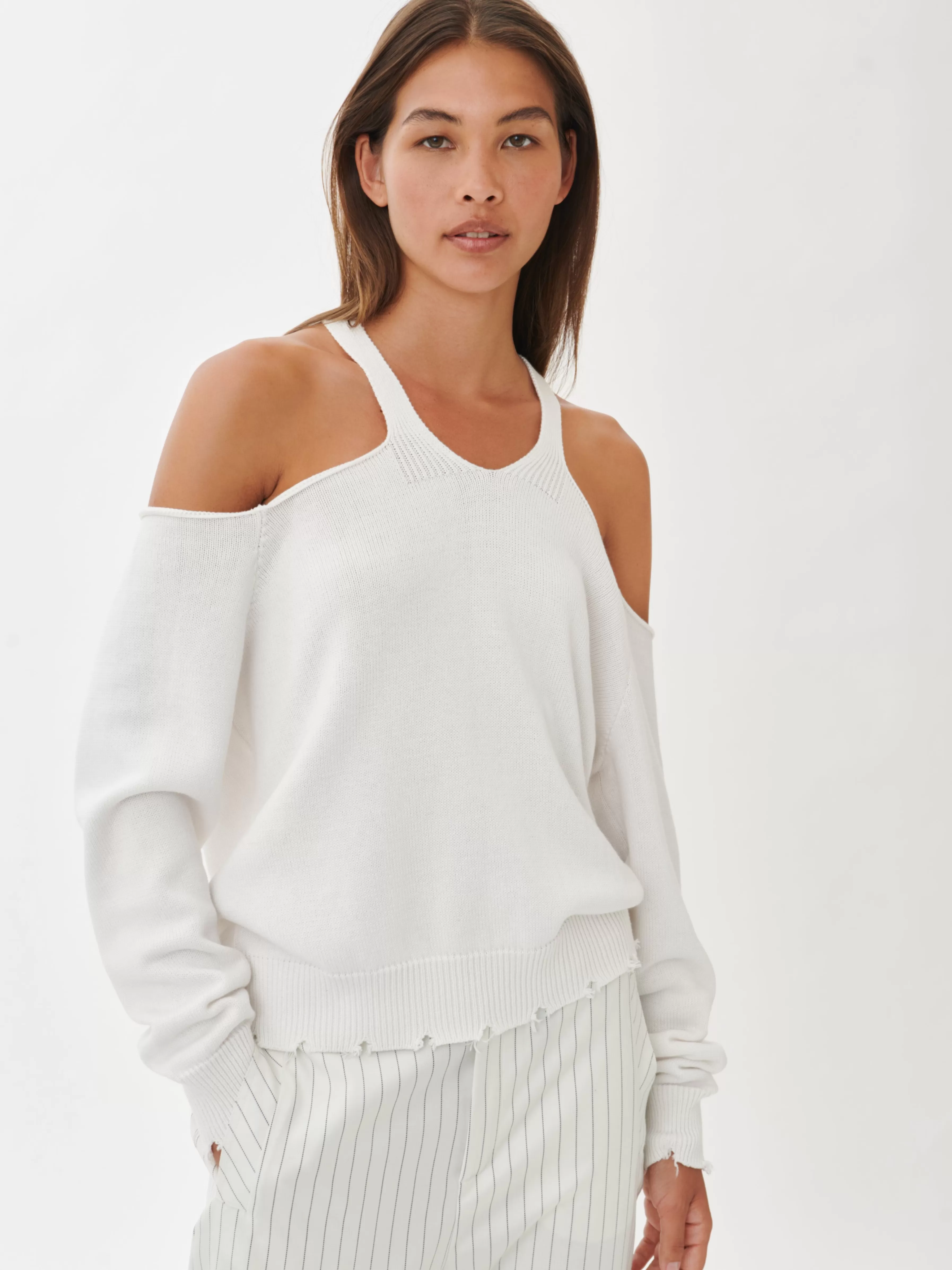 Studio collection | Truien & Vesten>Jane Lushka Key West Pullover | White