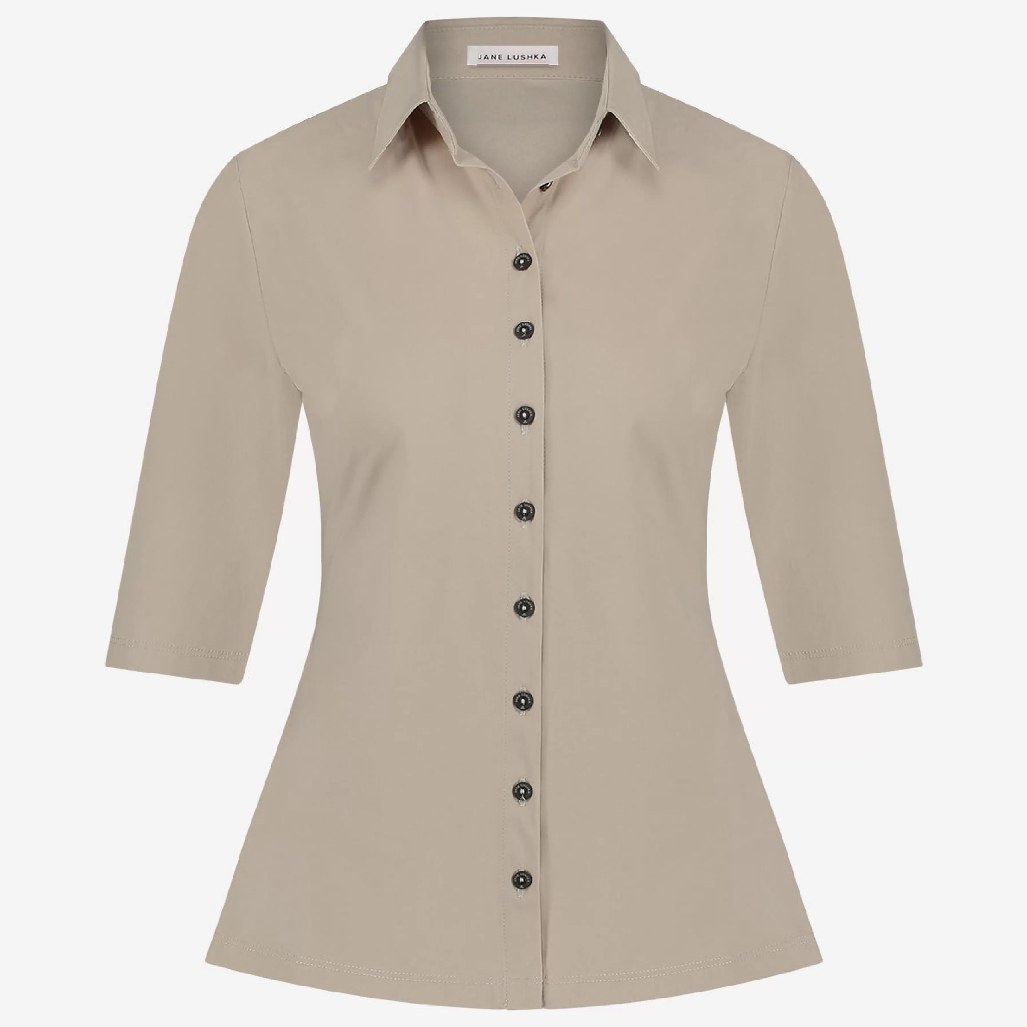 Blouses>Jane Lushka Kikkie Blouse Technical Jersey | Sand