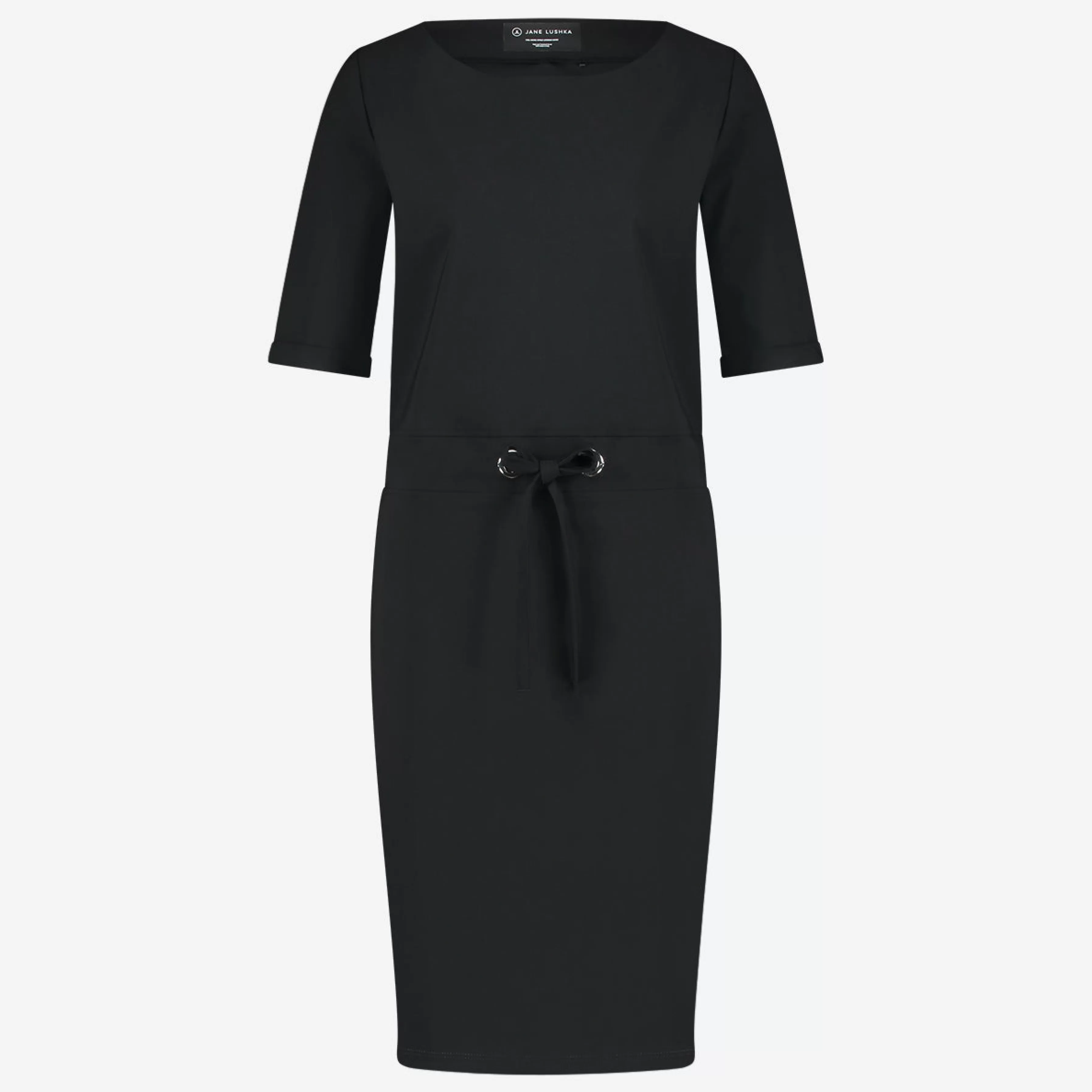 Jurken>Jane Lushka Lea Dress Technical Jersey | Black