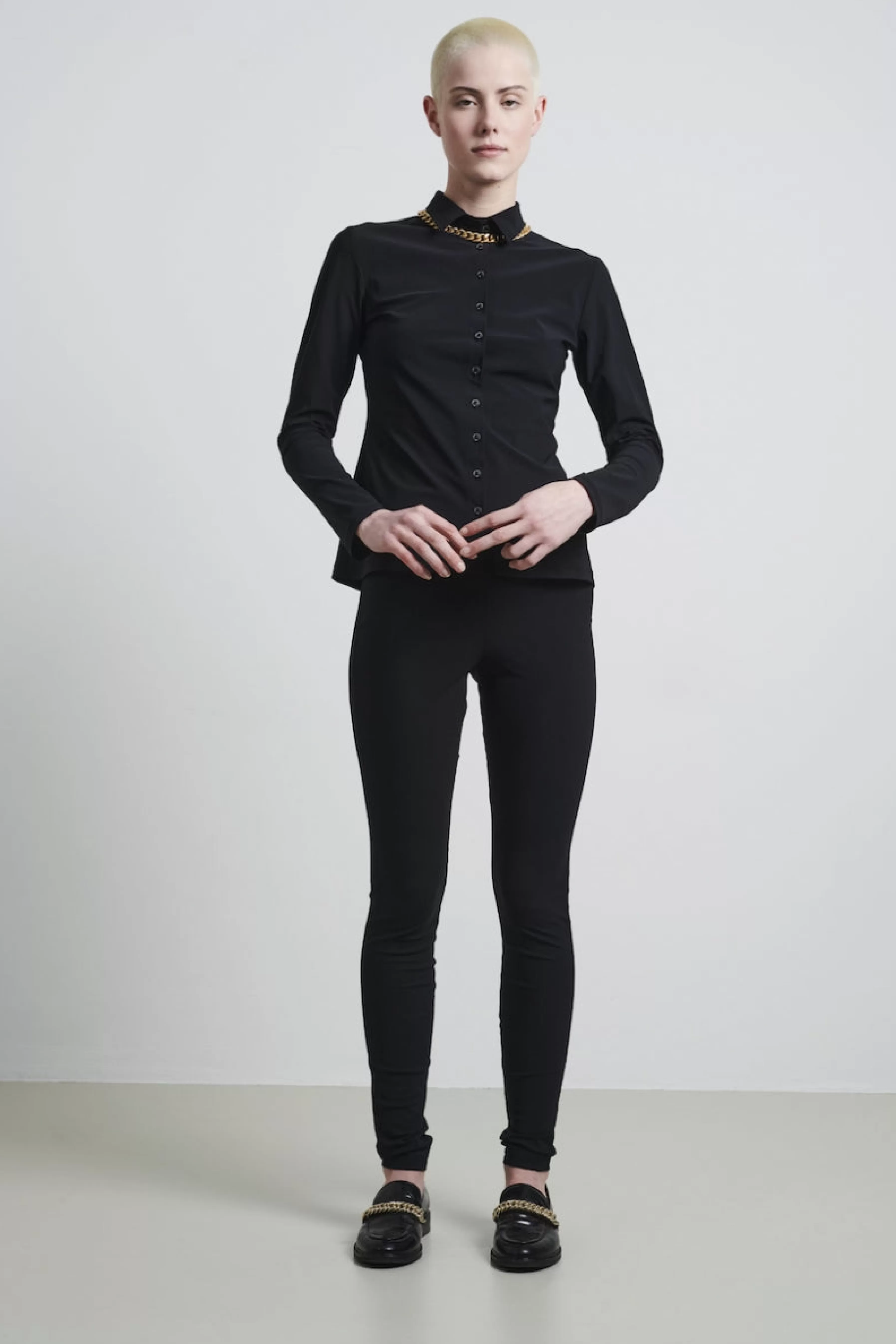 Best basic>Jane Lushka Legging Nadja Easy Wear Technical Jersey | Black