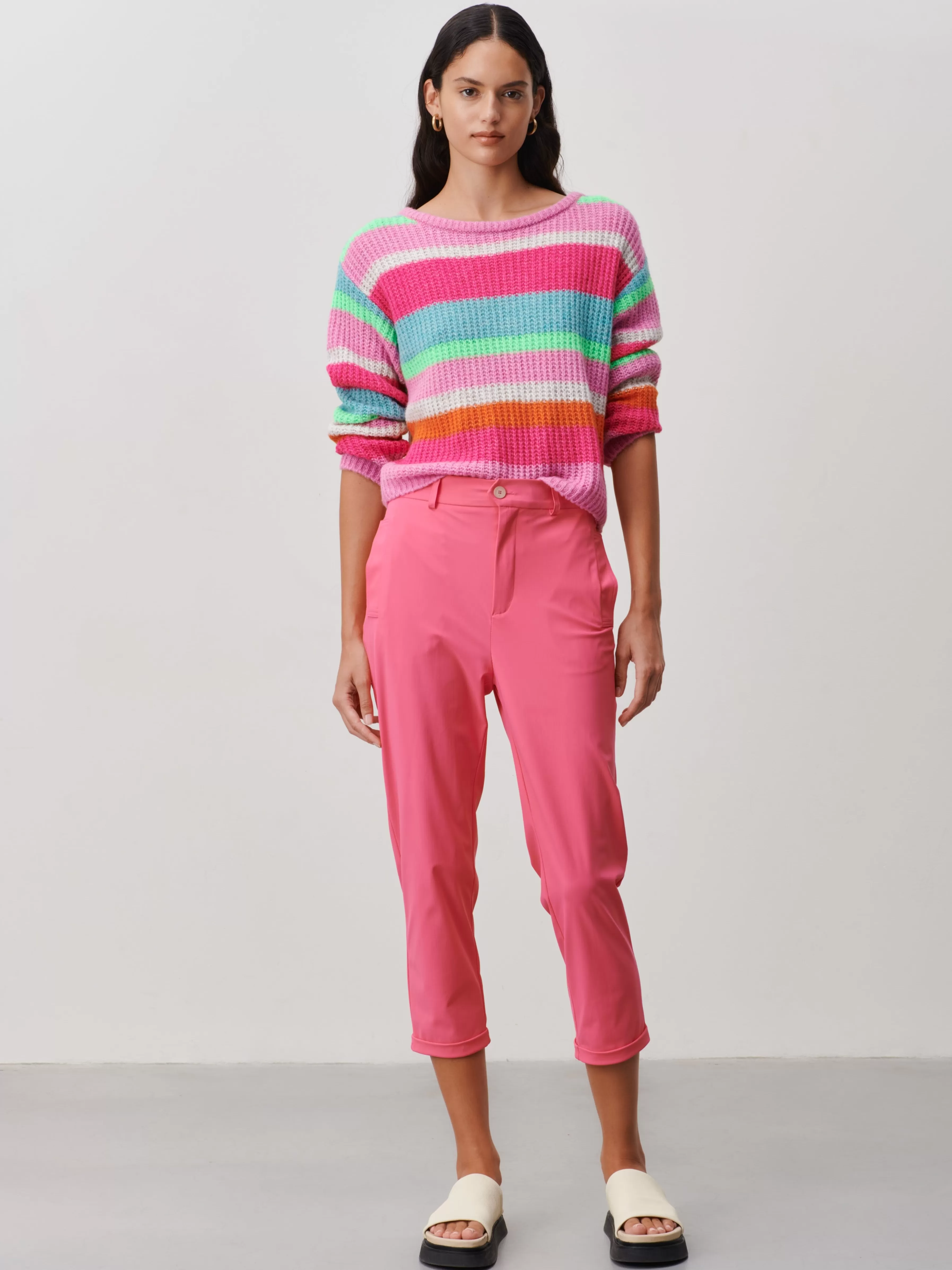 Broeken>Jane Lushka Lena Pants Technical Jersey | Pink