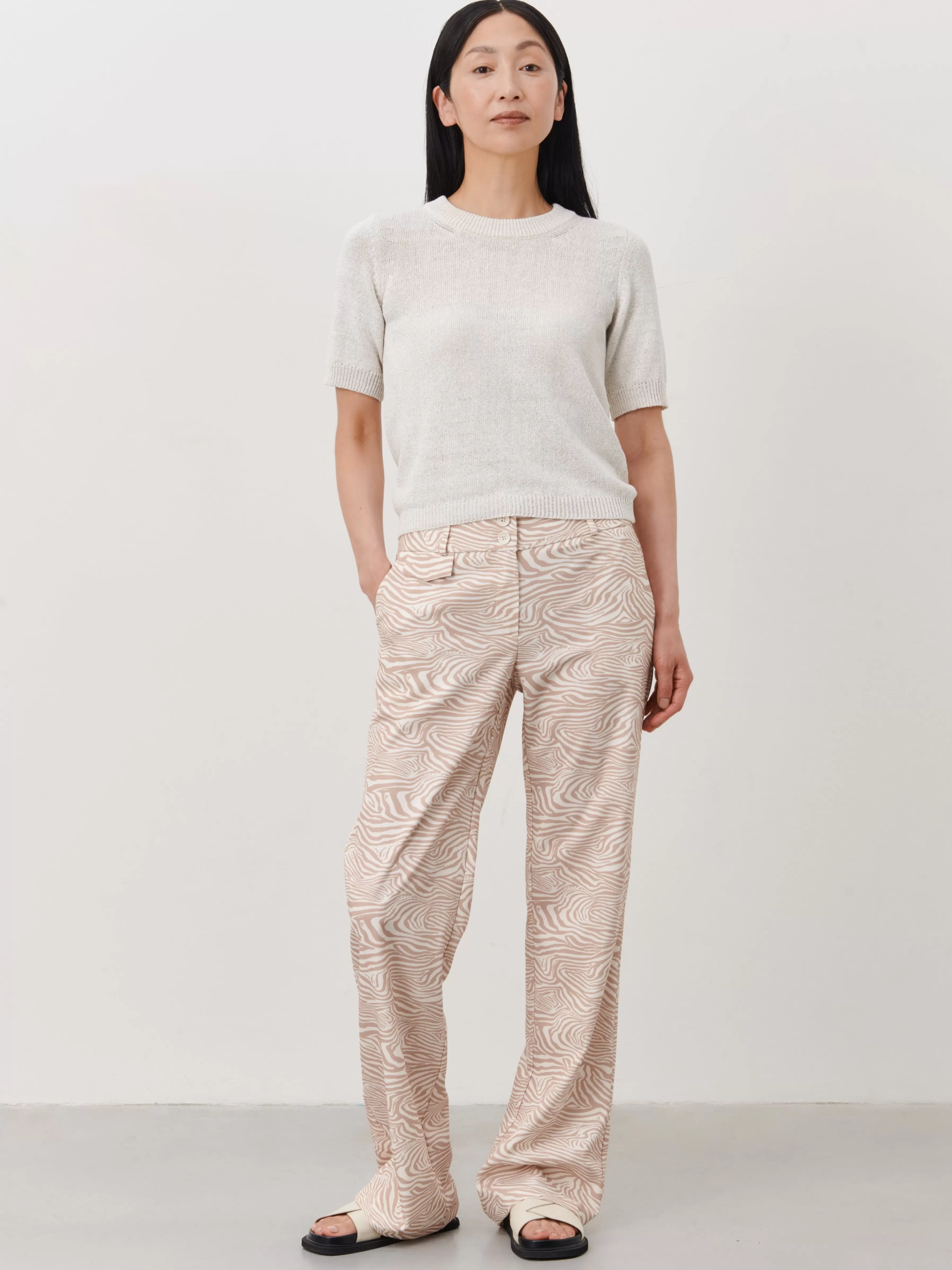 Broeken>Jane Lushka Linda Pants | Beige