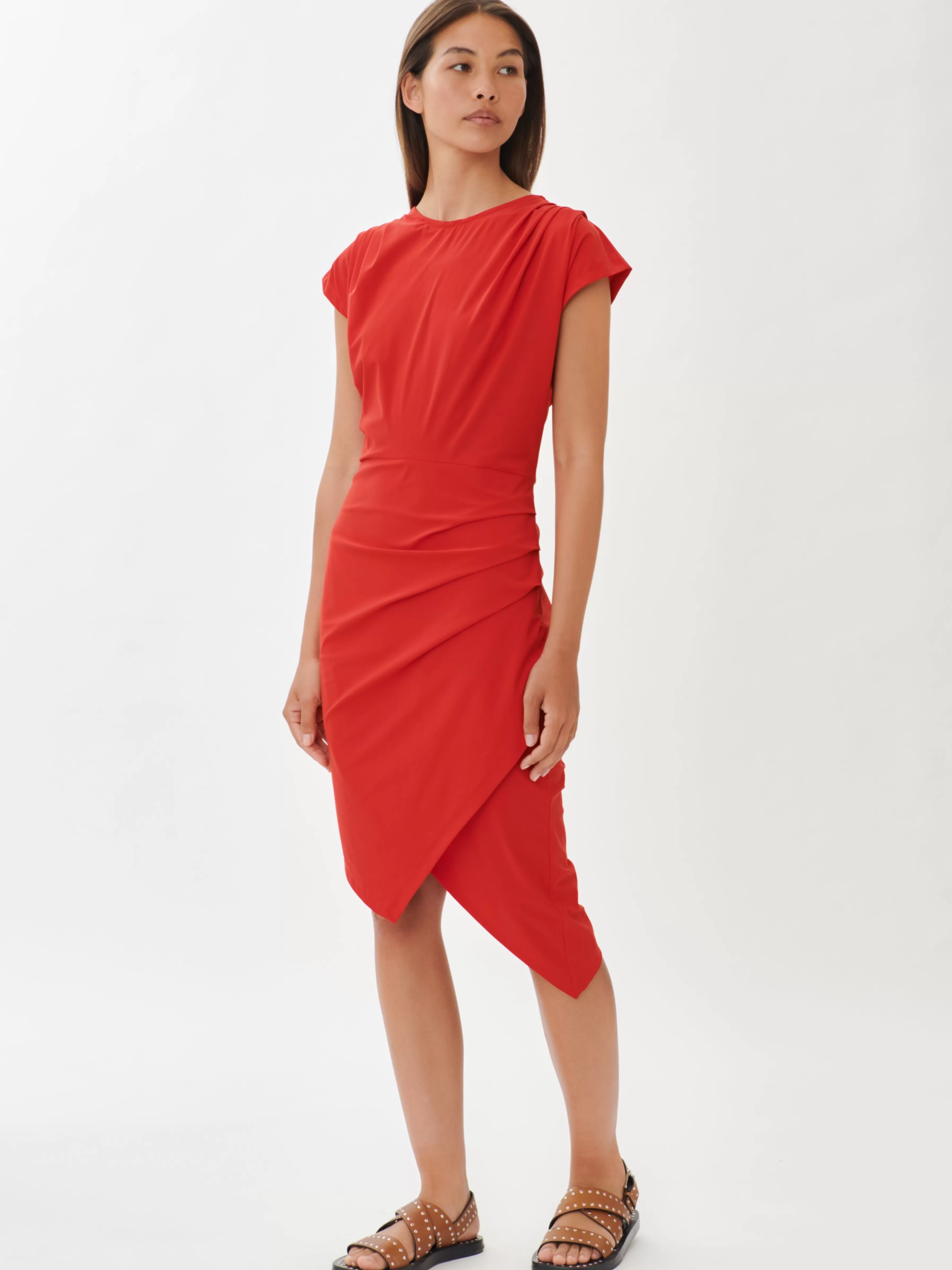 Studio collection | Jurken>Jane Lushka Luxor Dress Technical Jersey | Red