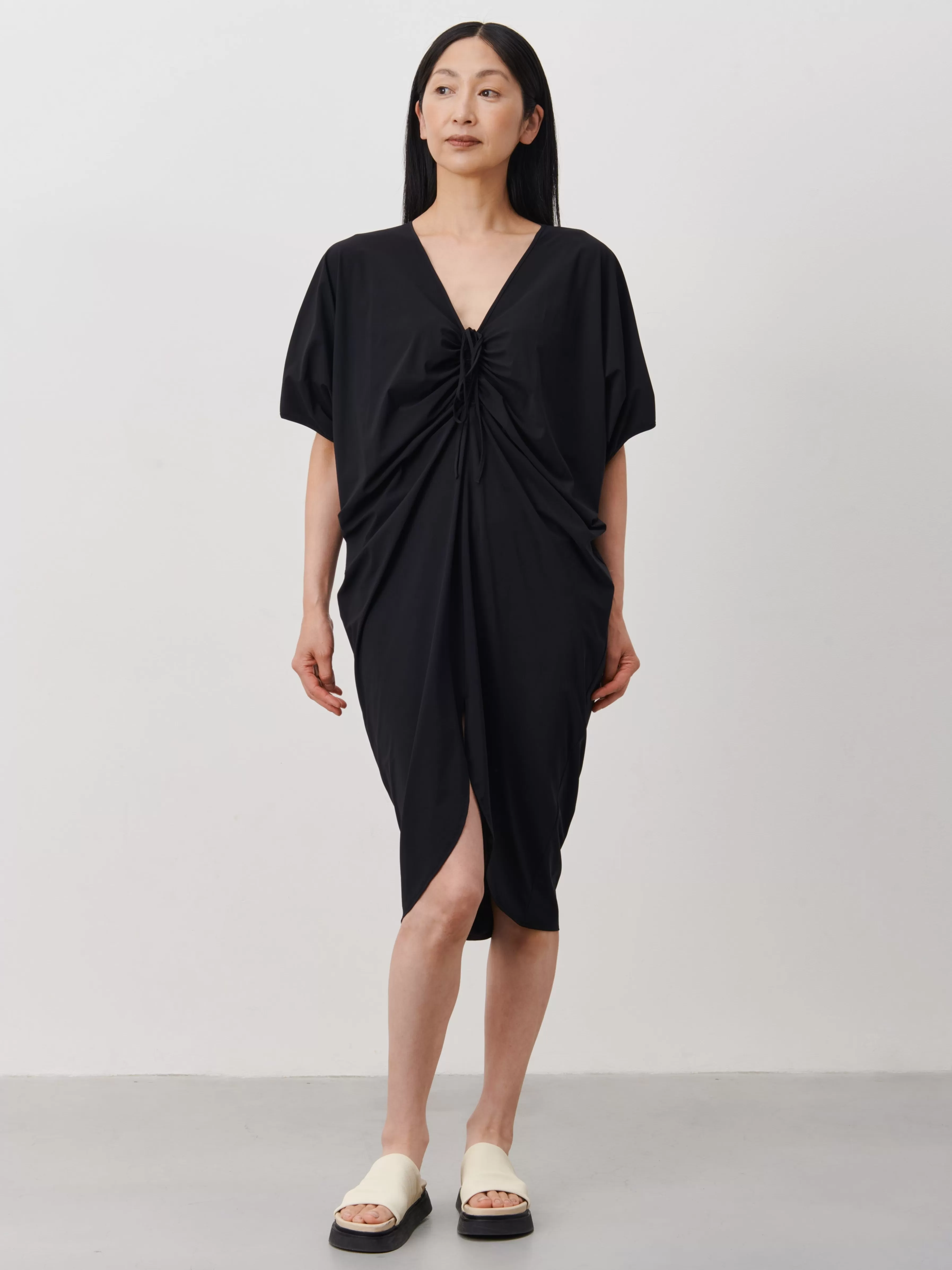 Jurken>Jane Lushka Malu Dress Technical Jersey | Black