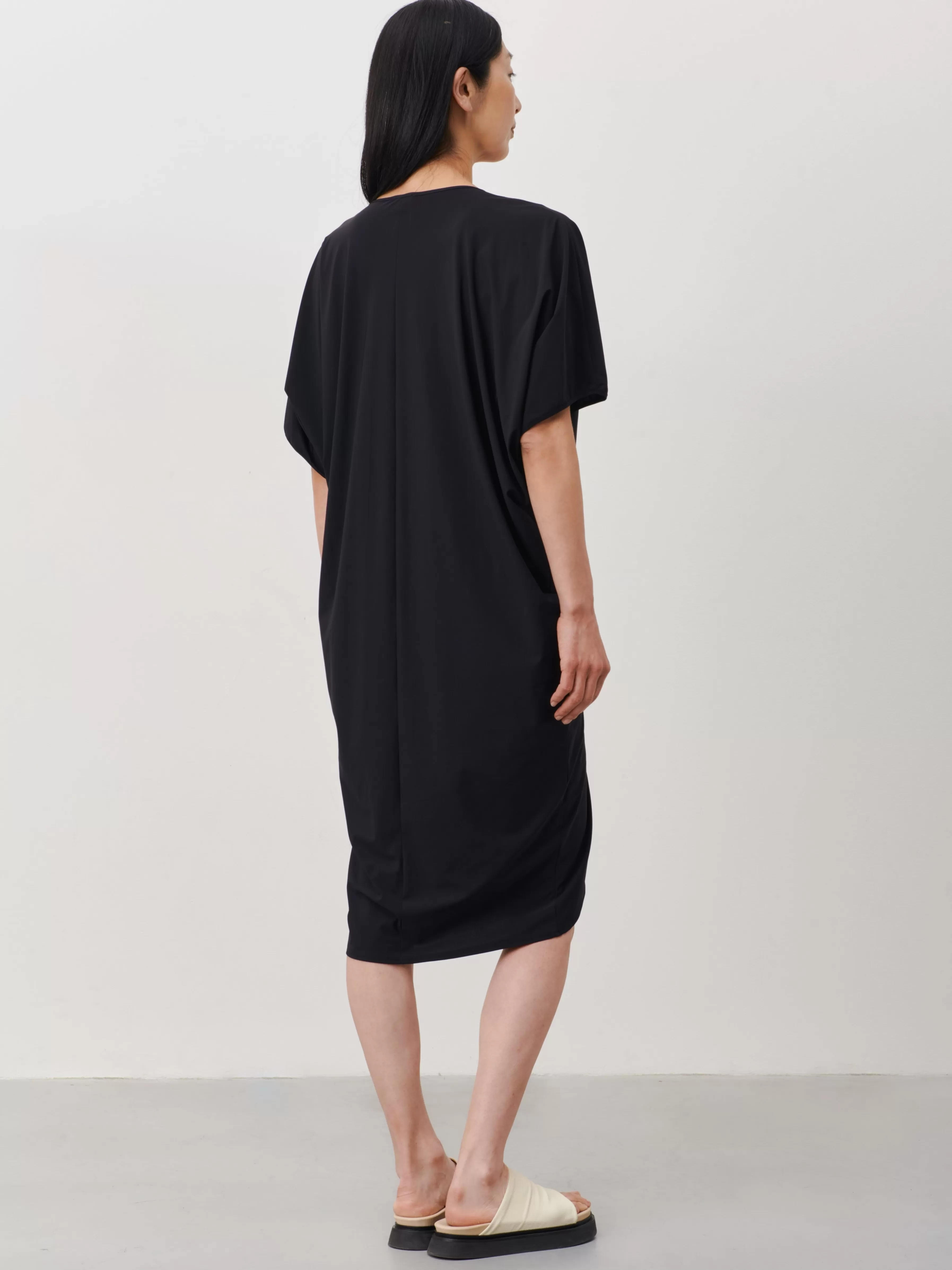 Jurken>Jane Lushka Malu Dress Technical Jersey | Black