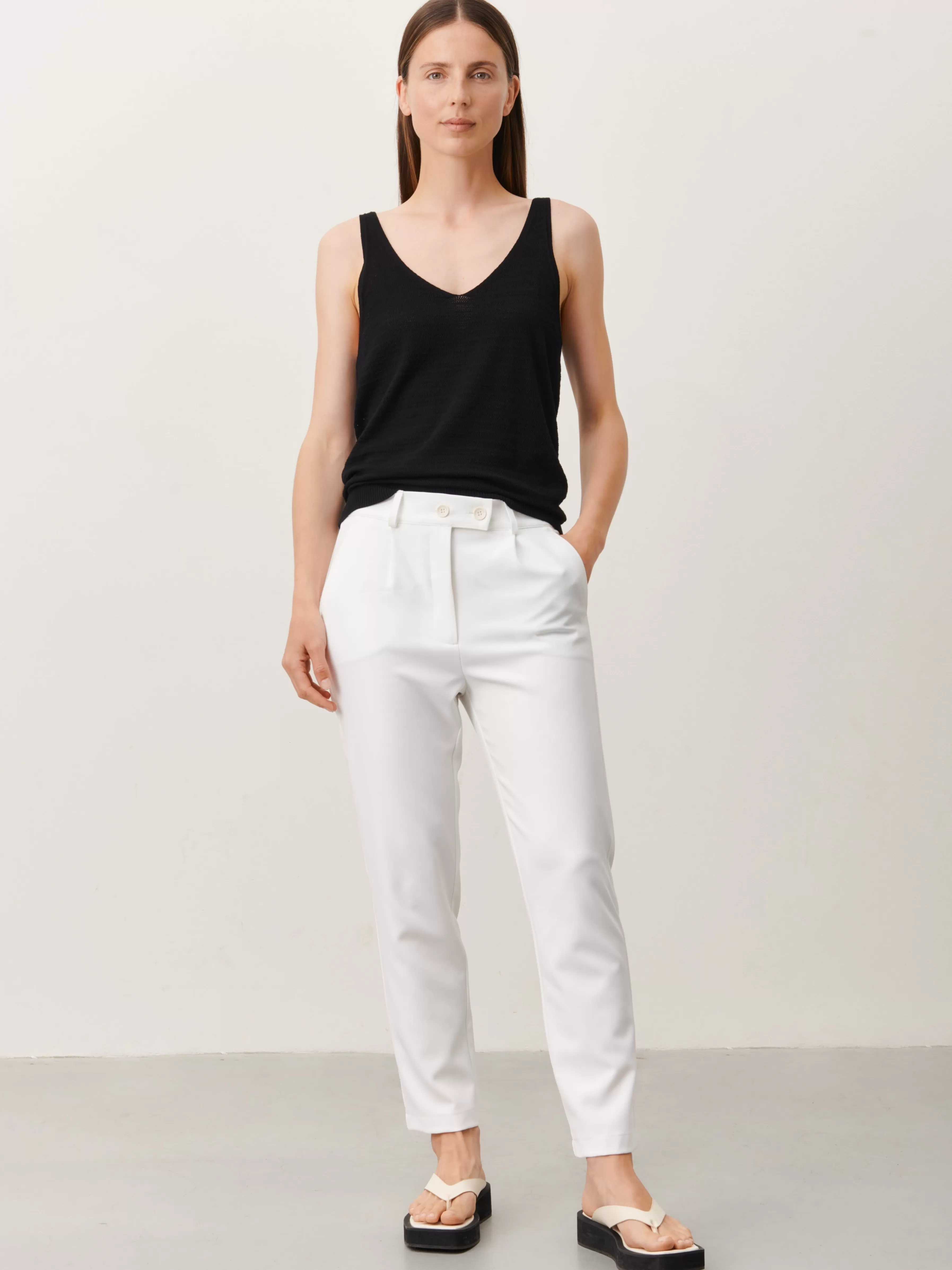 Broeken>Jane Lushka Mer Pants | White