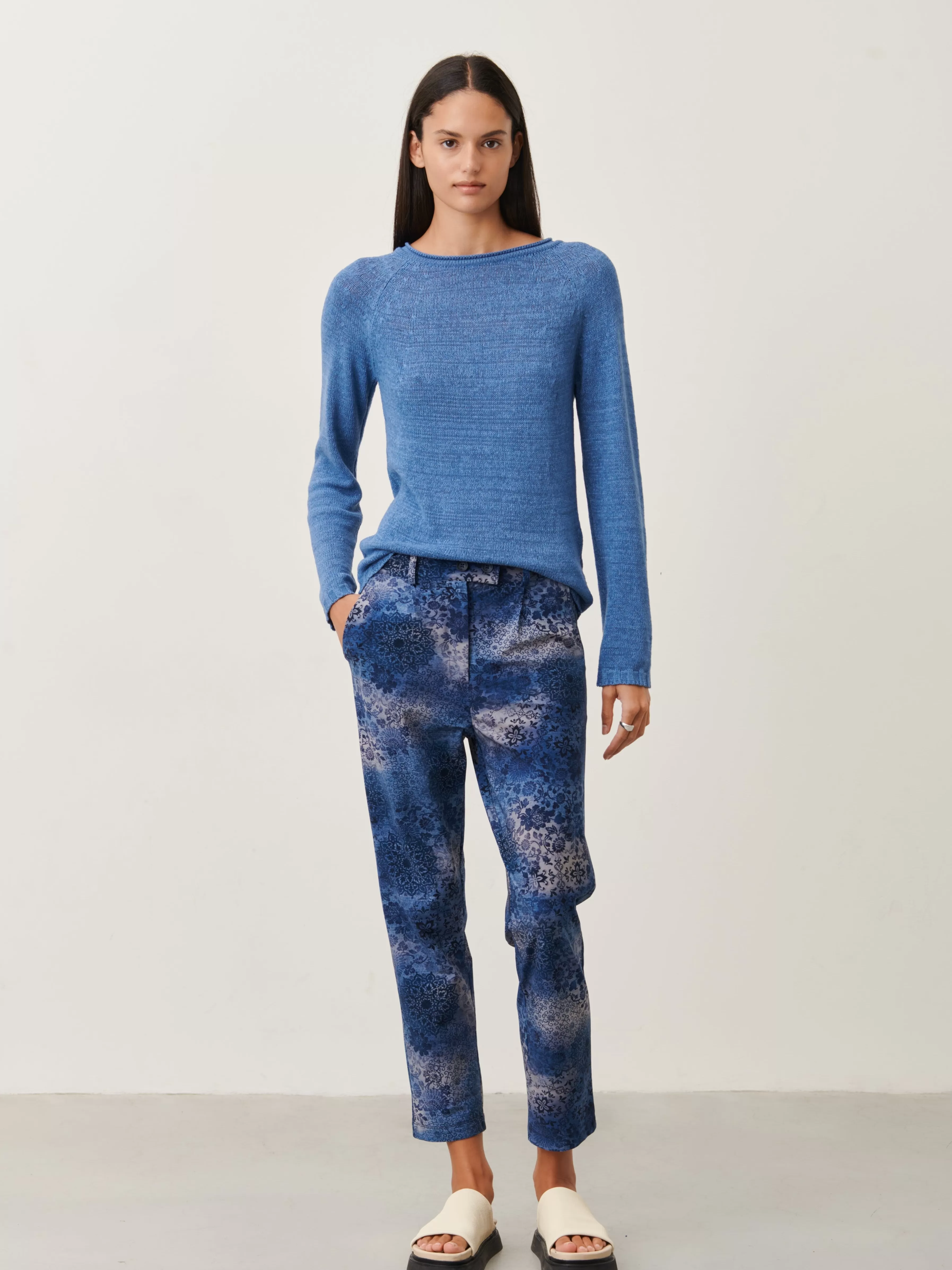 Broeken>Jane Lushka Mer Pants Technical Jersey | Blue