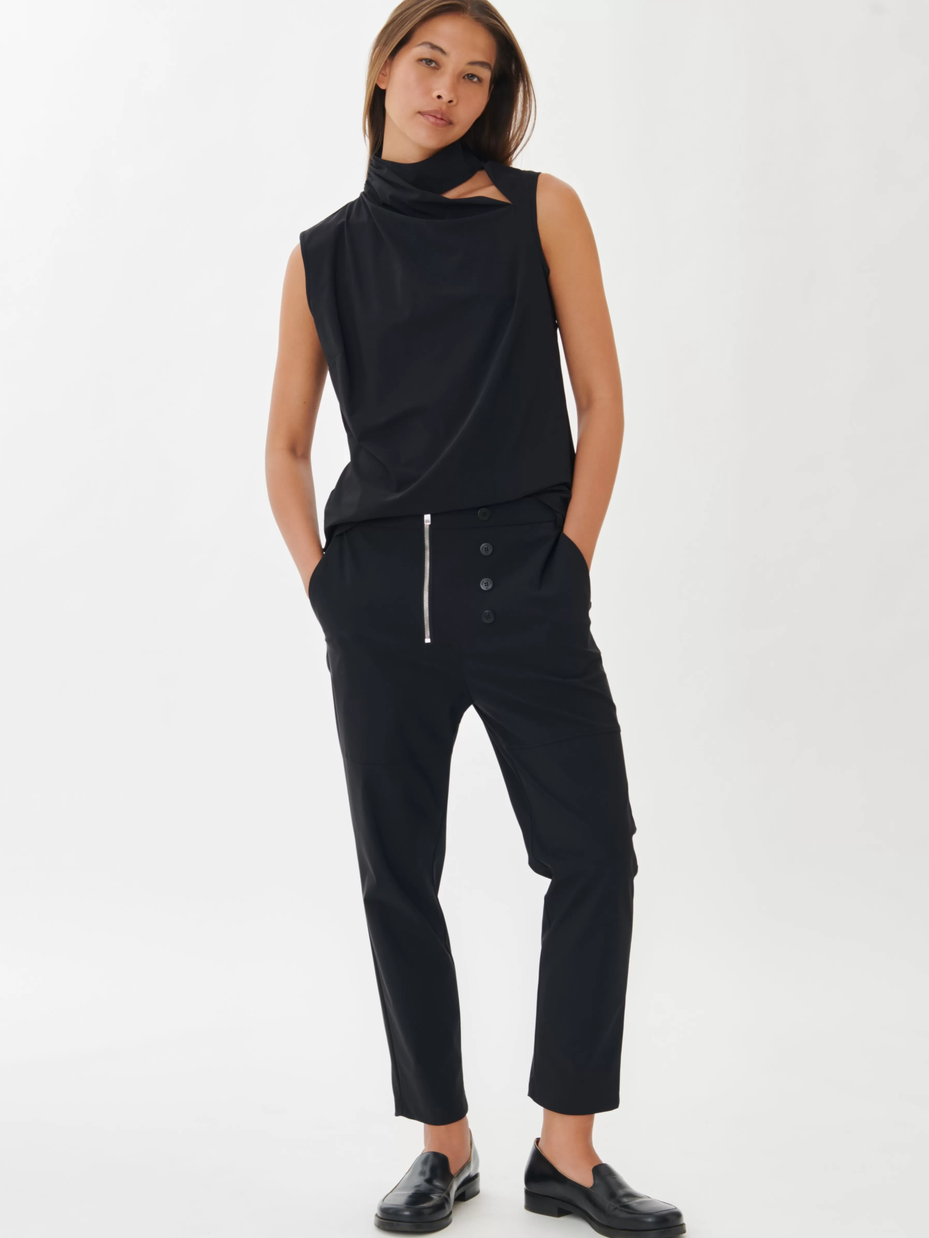 Studio collection | Broeken>Jane Lushka Miliana Pants Technical Jersey | Black