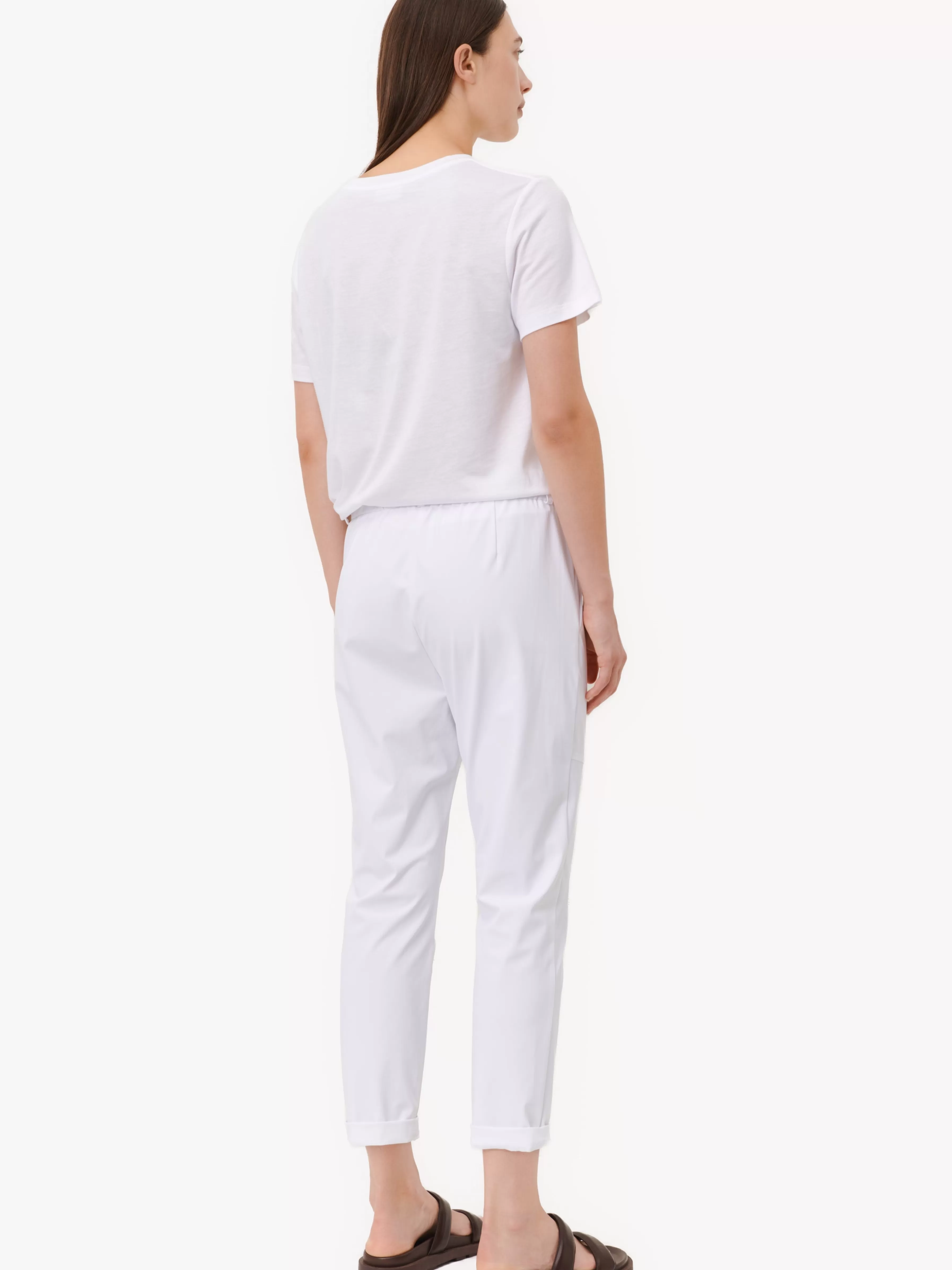 Studio collection | Broeken>Jane Lushka Miliana Pants Technical Jersey | White