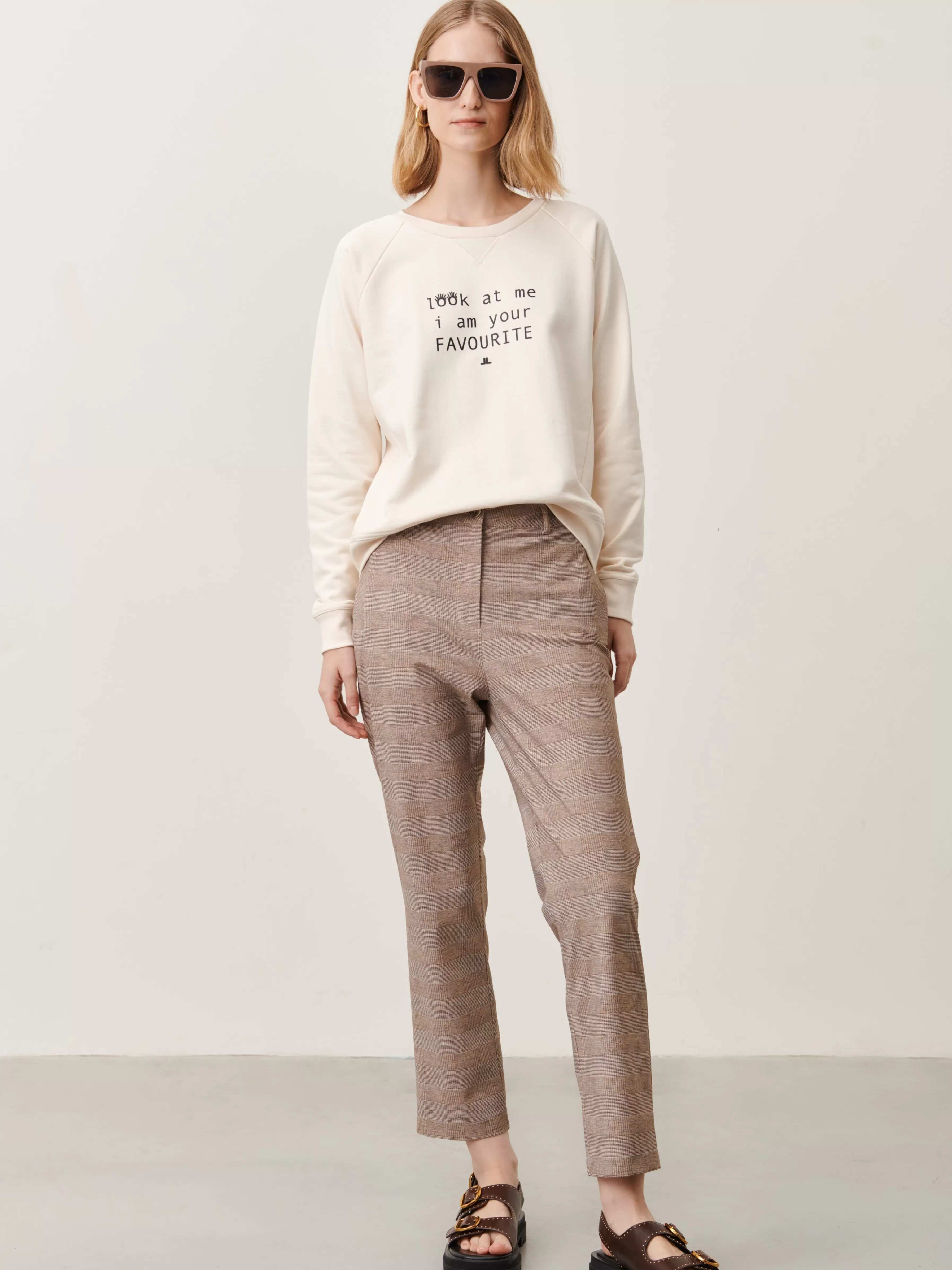 Broeken>Jane Lushka Mirel Pants Technical Jersey | Beige