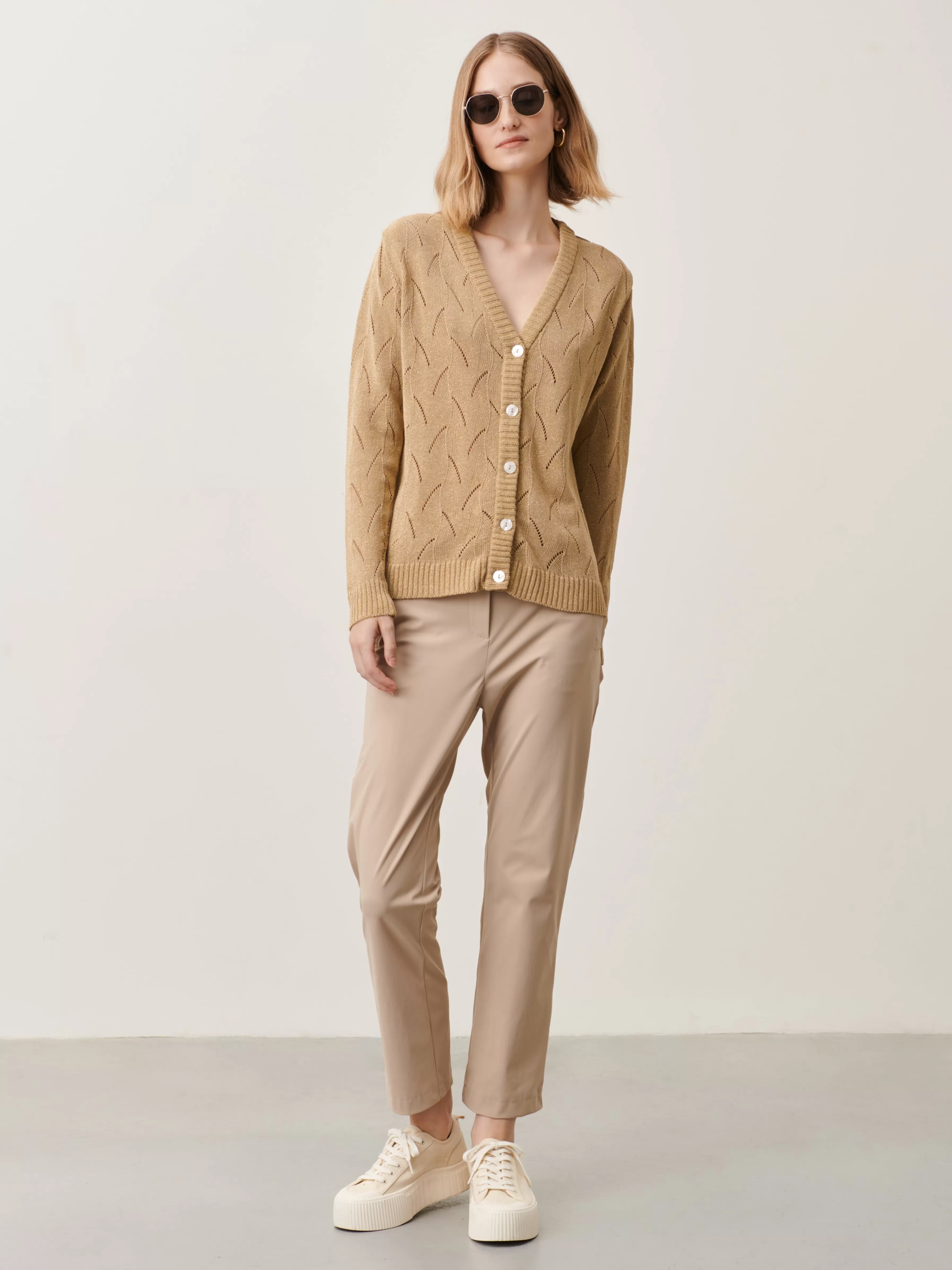 Broeken>Jane Lushka Mirel Pants Technical Jersey | Sand