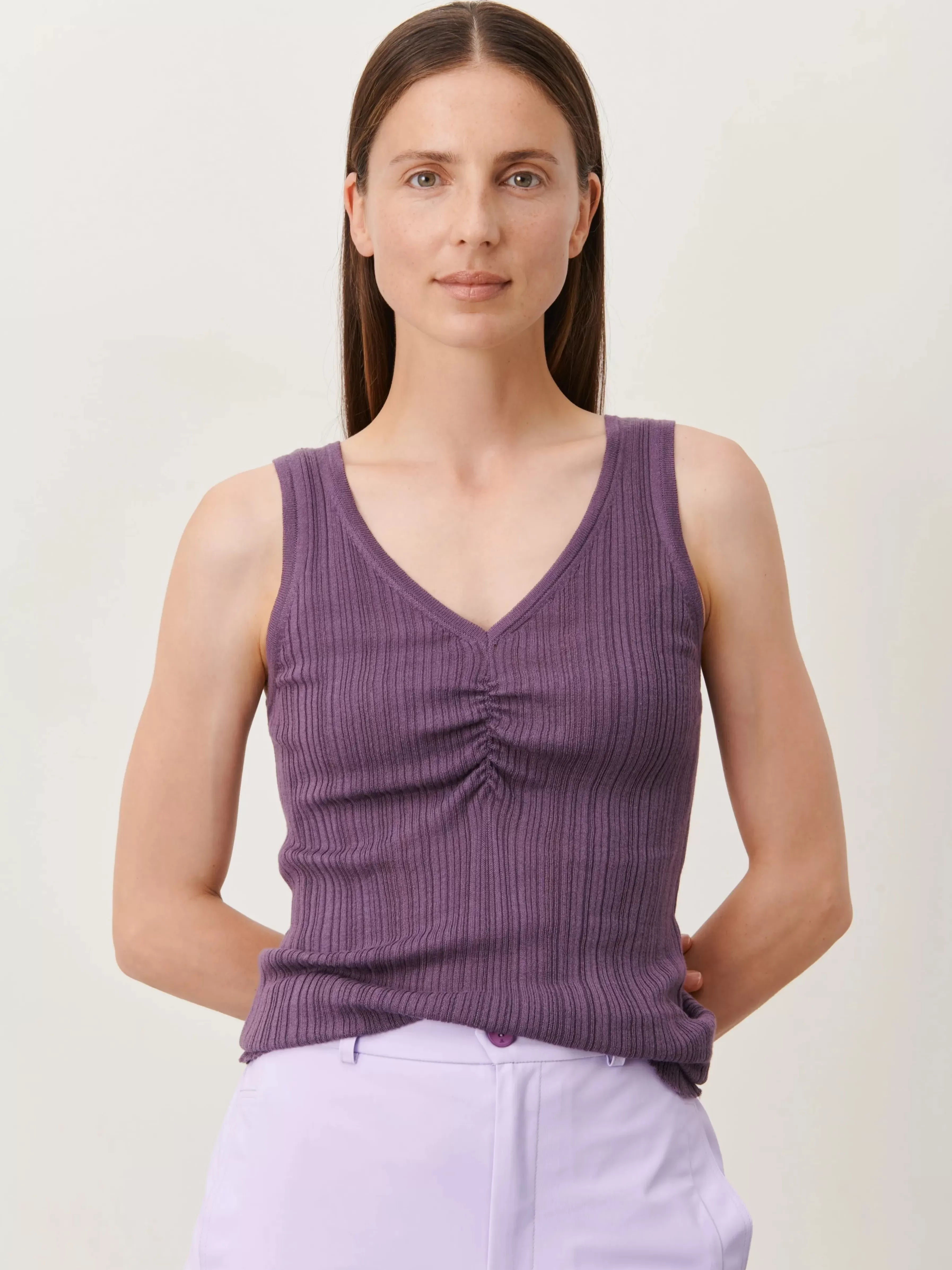 Tops | Truien & Vesten>Jane Lushka Narnali Vest | Lila