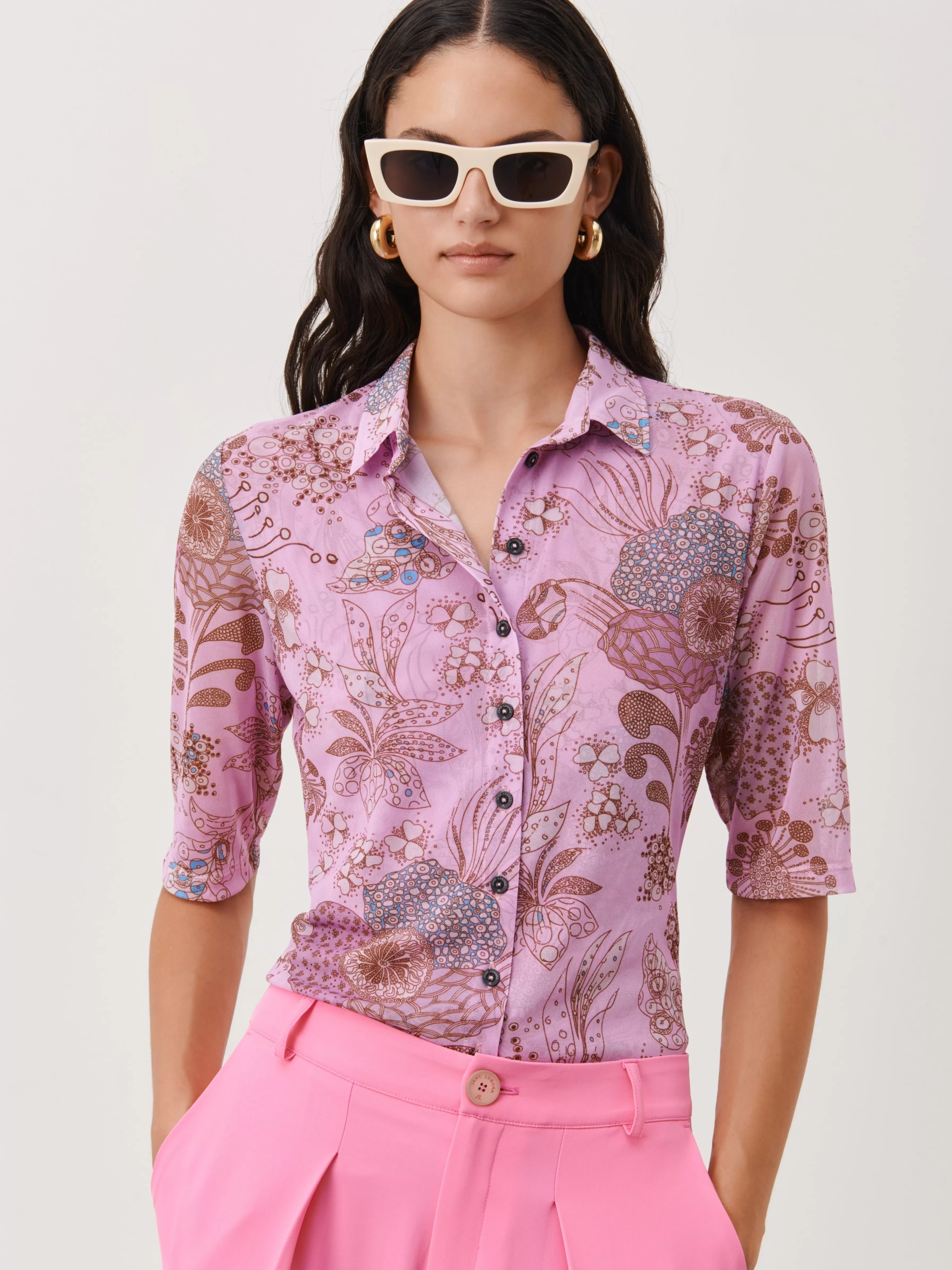 Blouses>Jane Lushka Noel Blouse | Rose