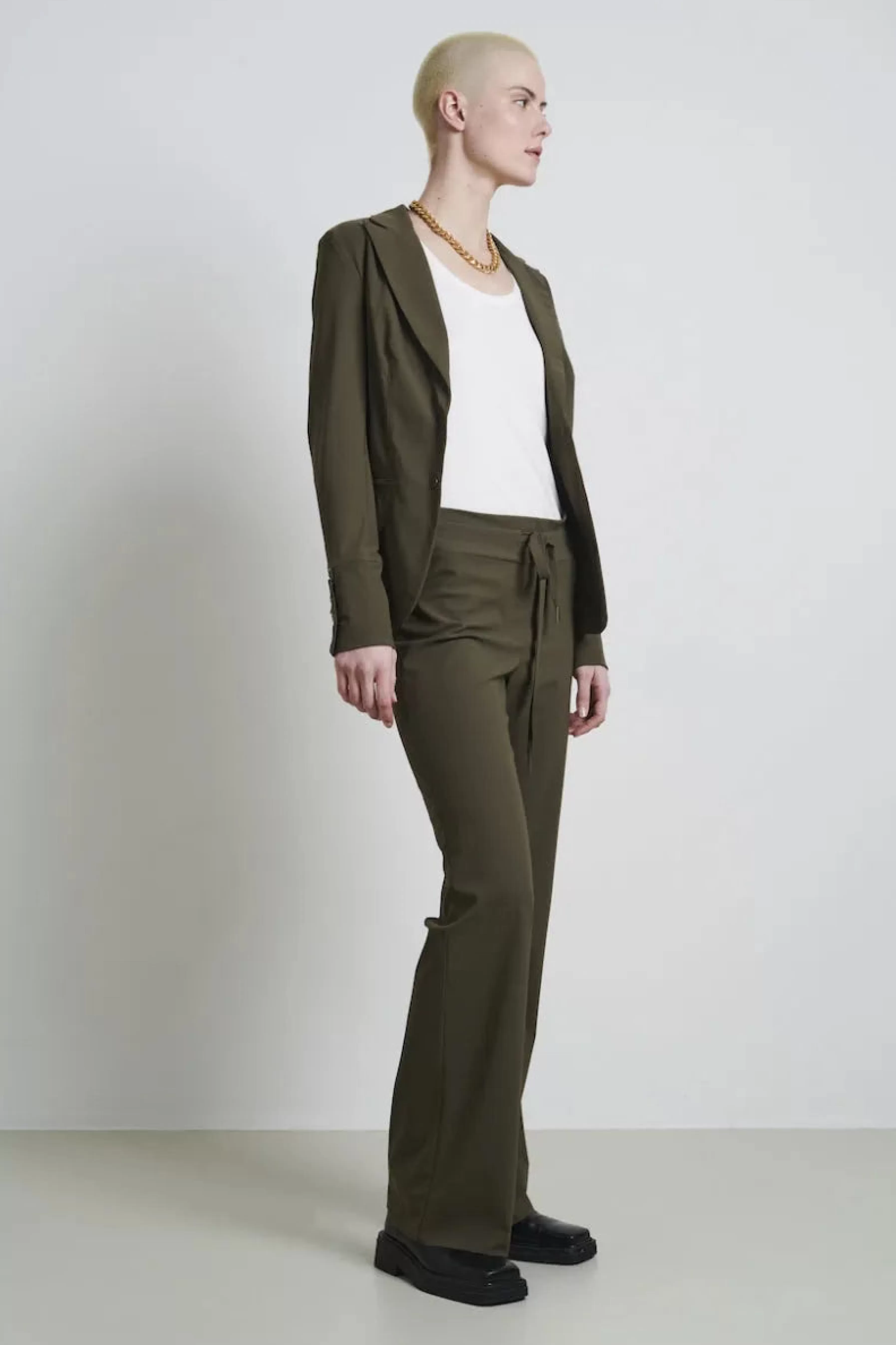 Best basic>Jane Lushka Pants Jadore Technical Jersey | Army