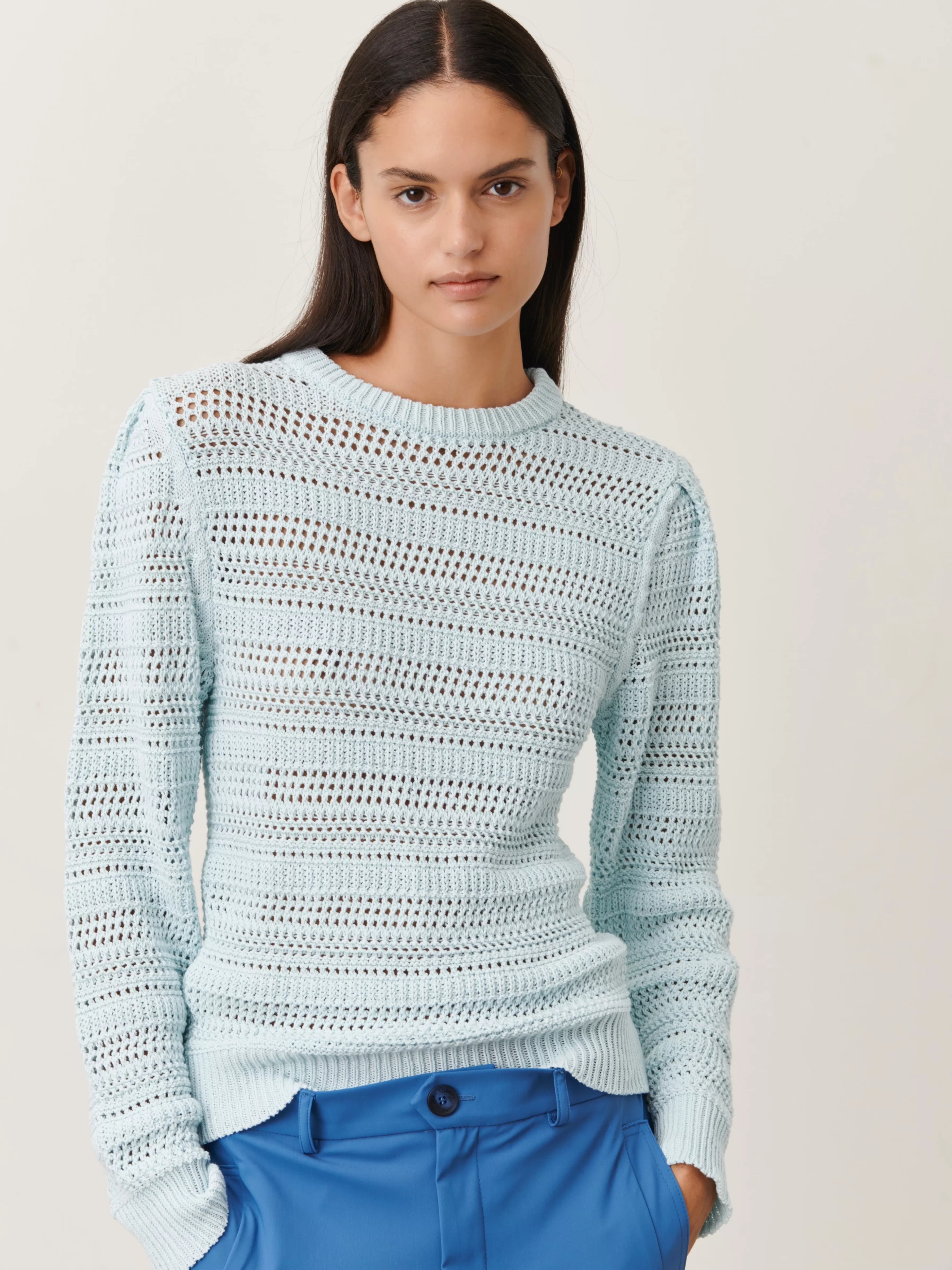 Truien & Vesten>Jane Lushka Pullover 30107500 | Light Blue