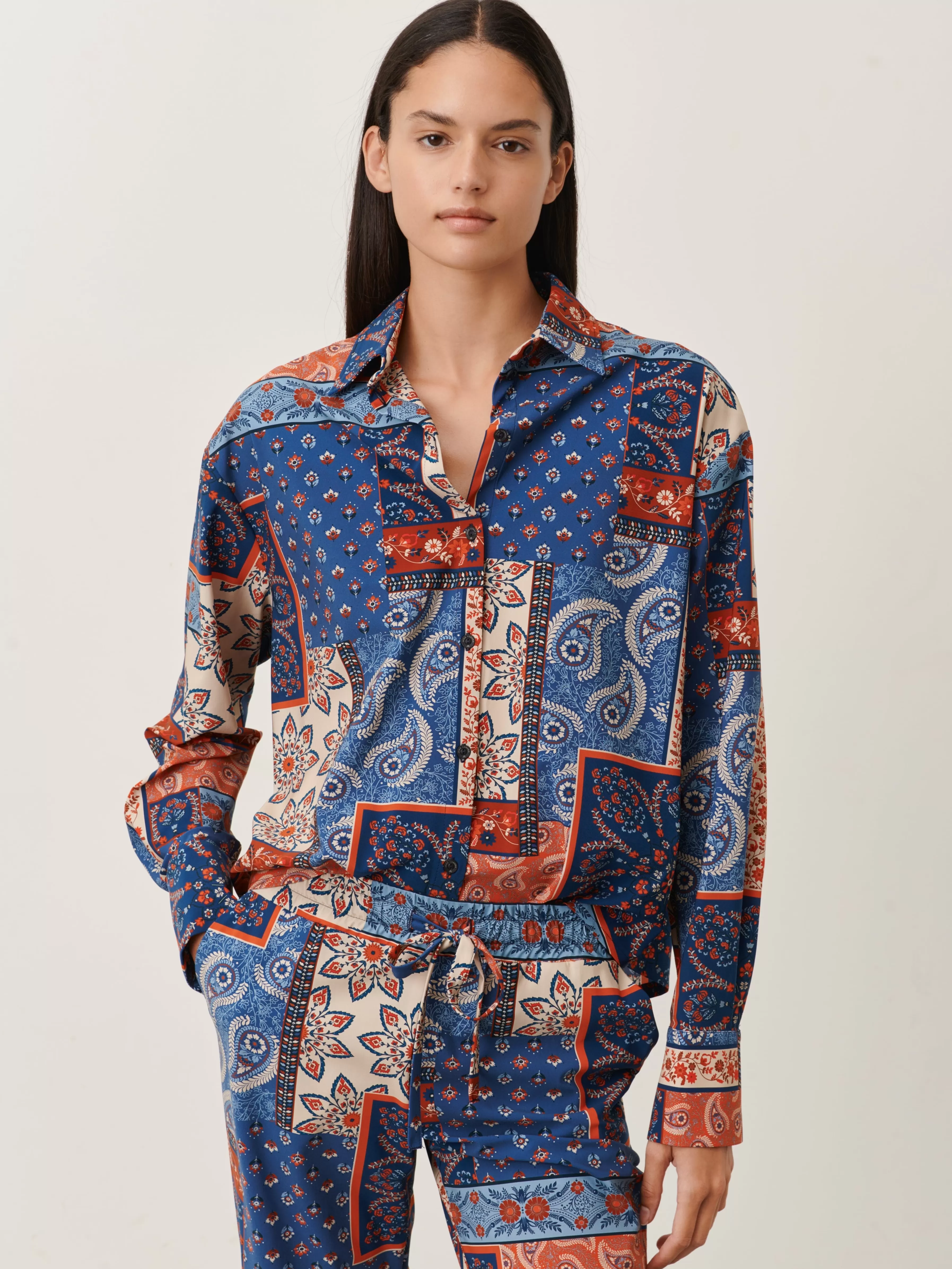 Blouses>Jane Lushka Sally Blouse Technical Jersey | Multi