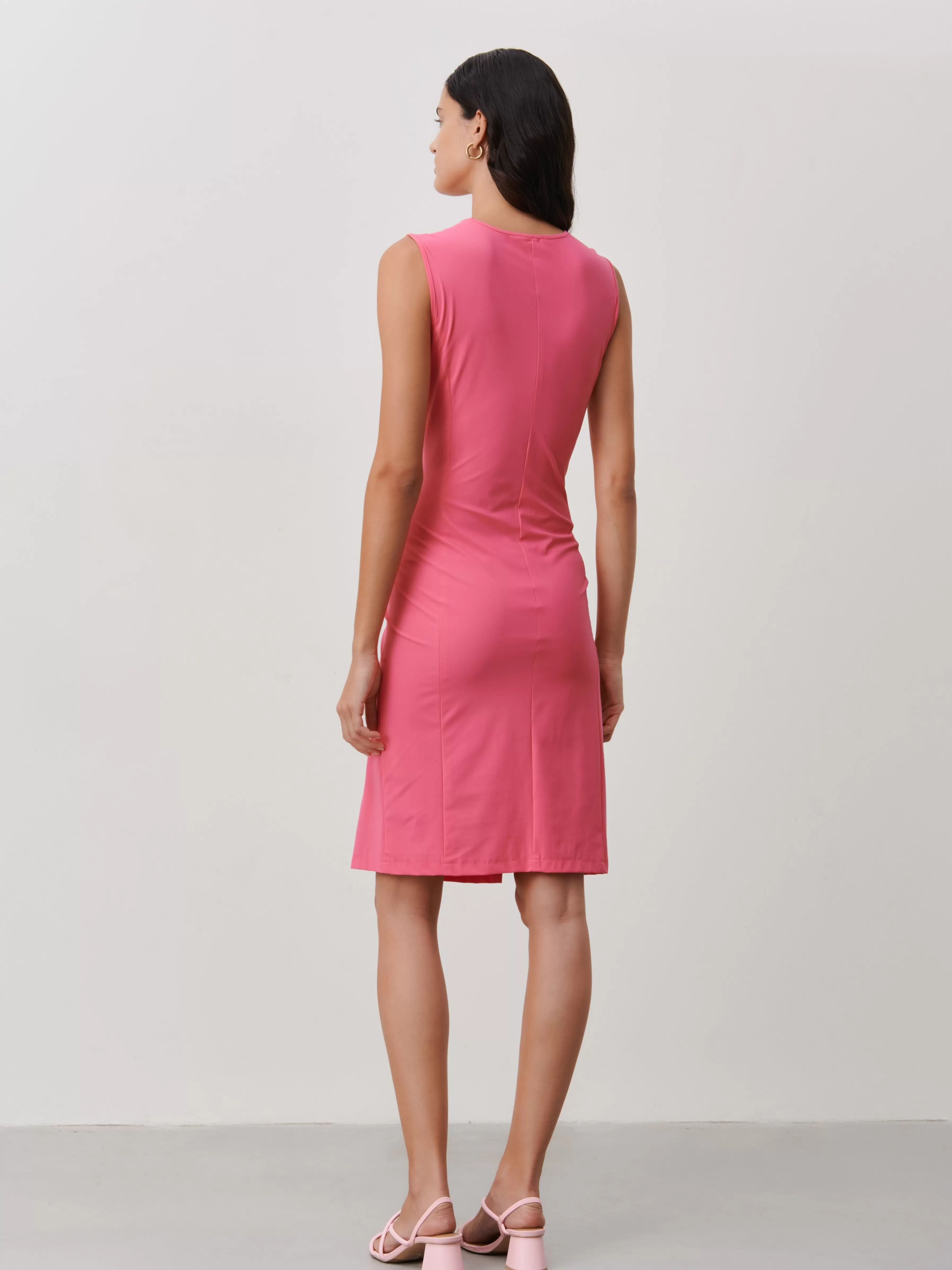 Jurken>Jane Lushka Scarlet Dress Technical Jersey | Pink