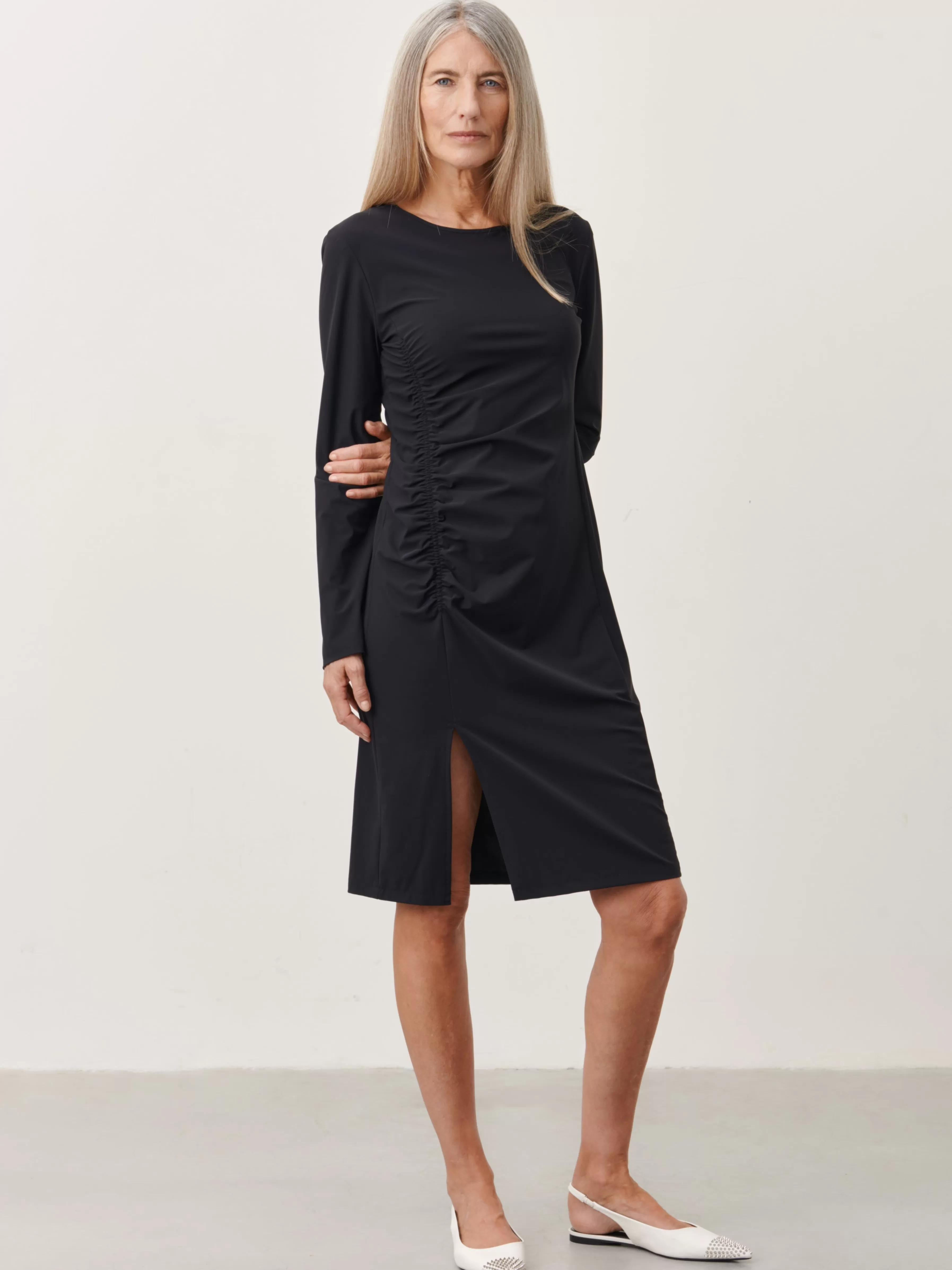 Jurken>Jane Lushka Scarlet Dress-LS Technical Jersey | Black