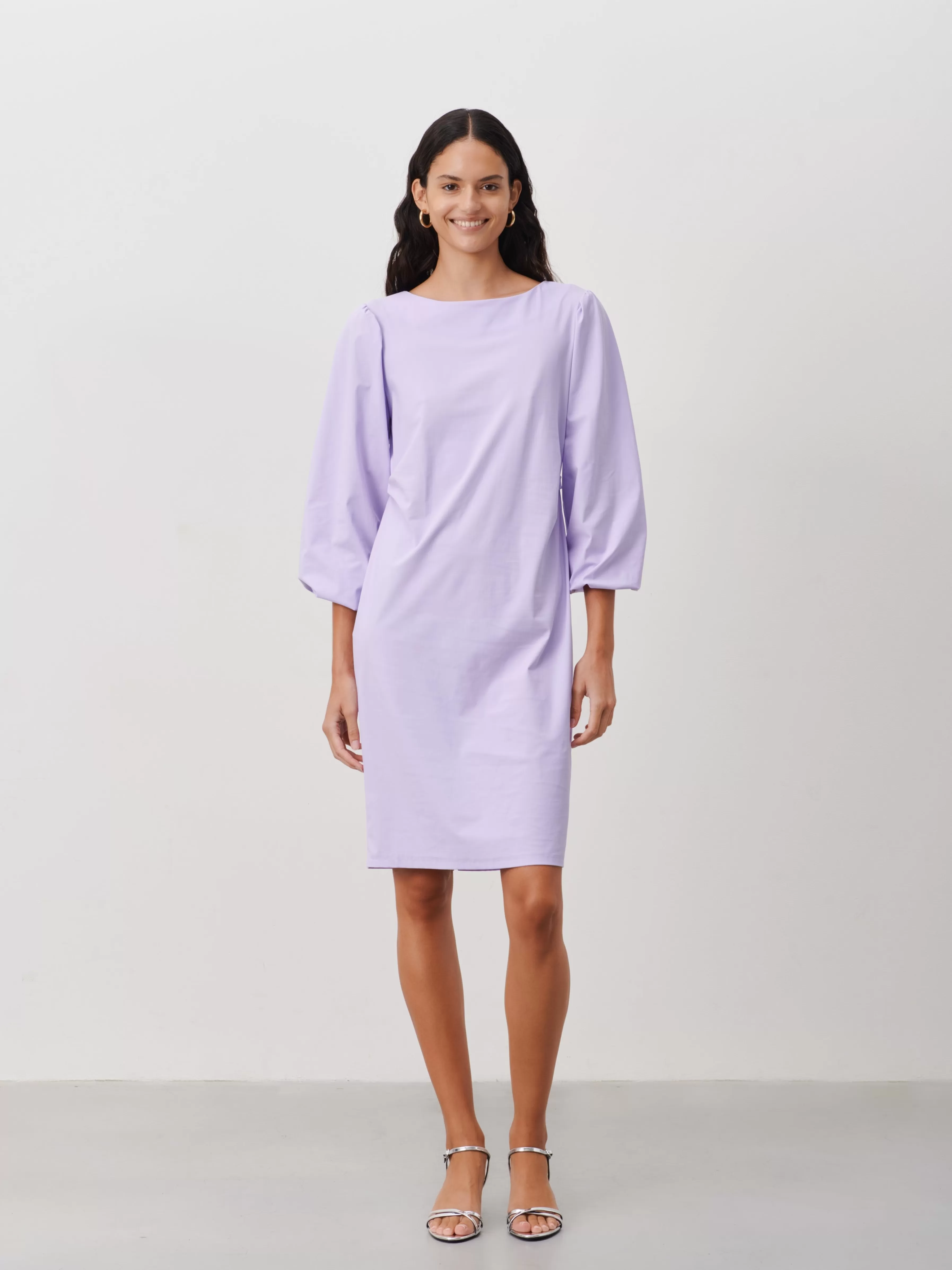 Jurken>Jane Lushka Silke Dress Technical Jersey | Lila