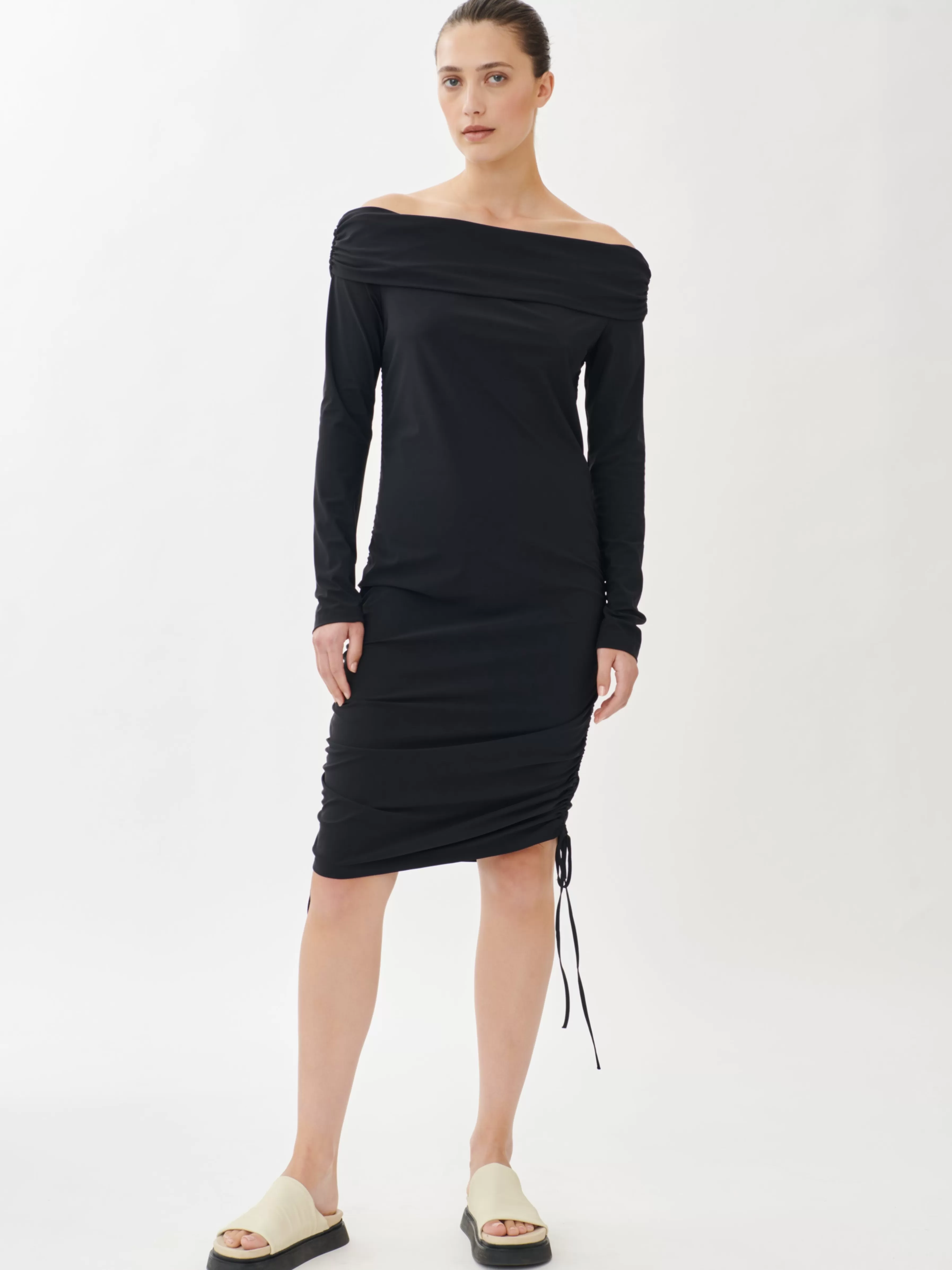 Jurken | Studio collection>Jane Lushka Sonia Dress Technical Jersey | Black