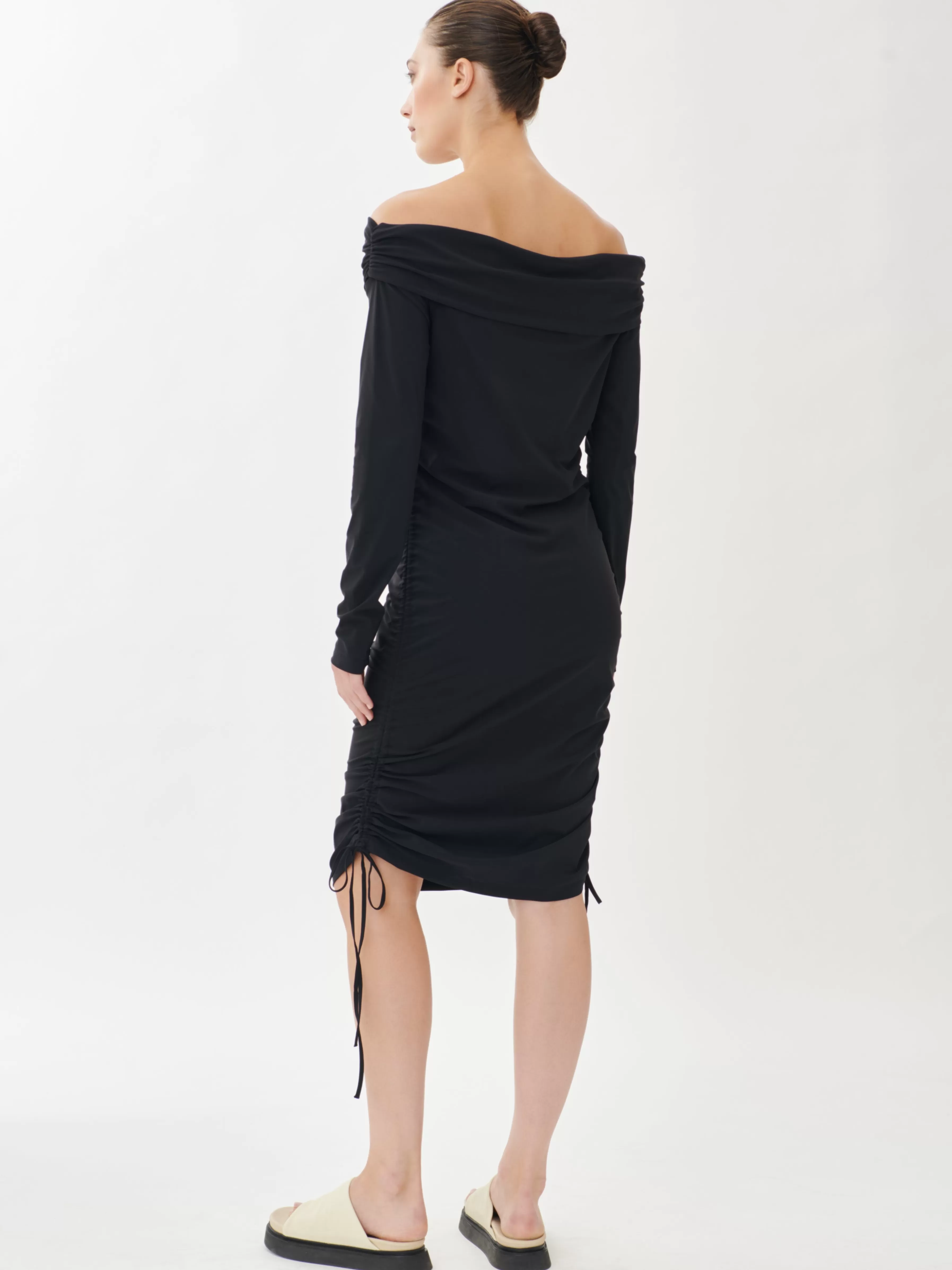 Jurken | Studio collection>Jane Lushka Sonia Dress Technical Jersey | Black