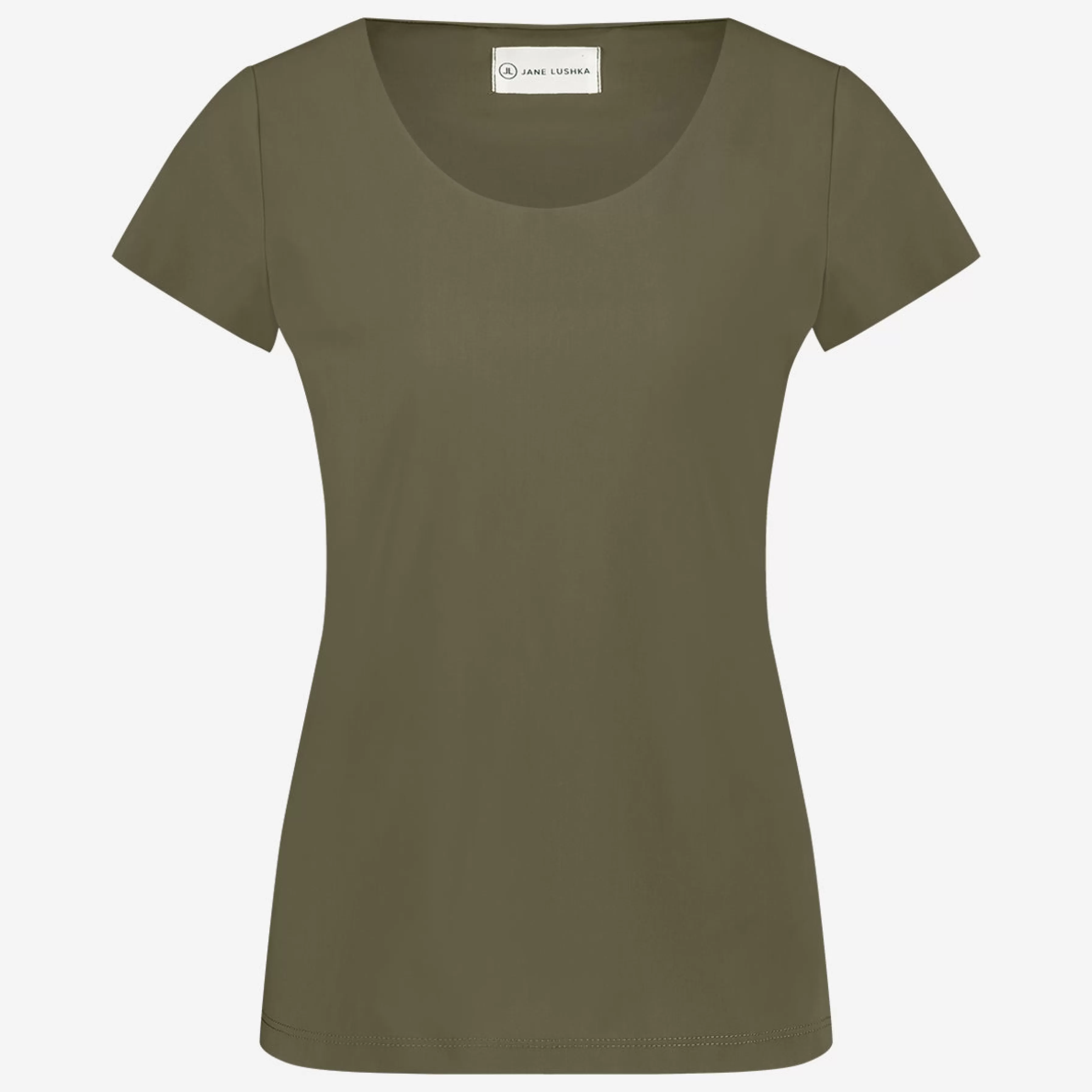 Best basic>Jane Lushka T Shirt Sara Easy Wear Technical Jersey | Army