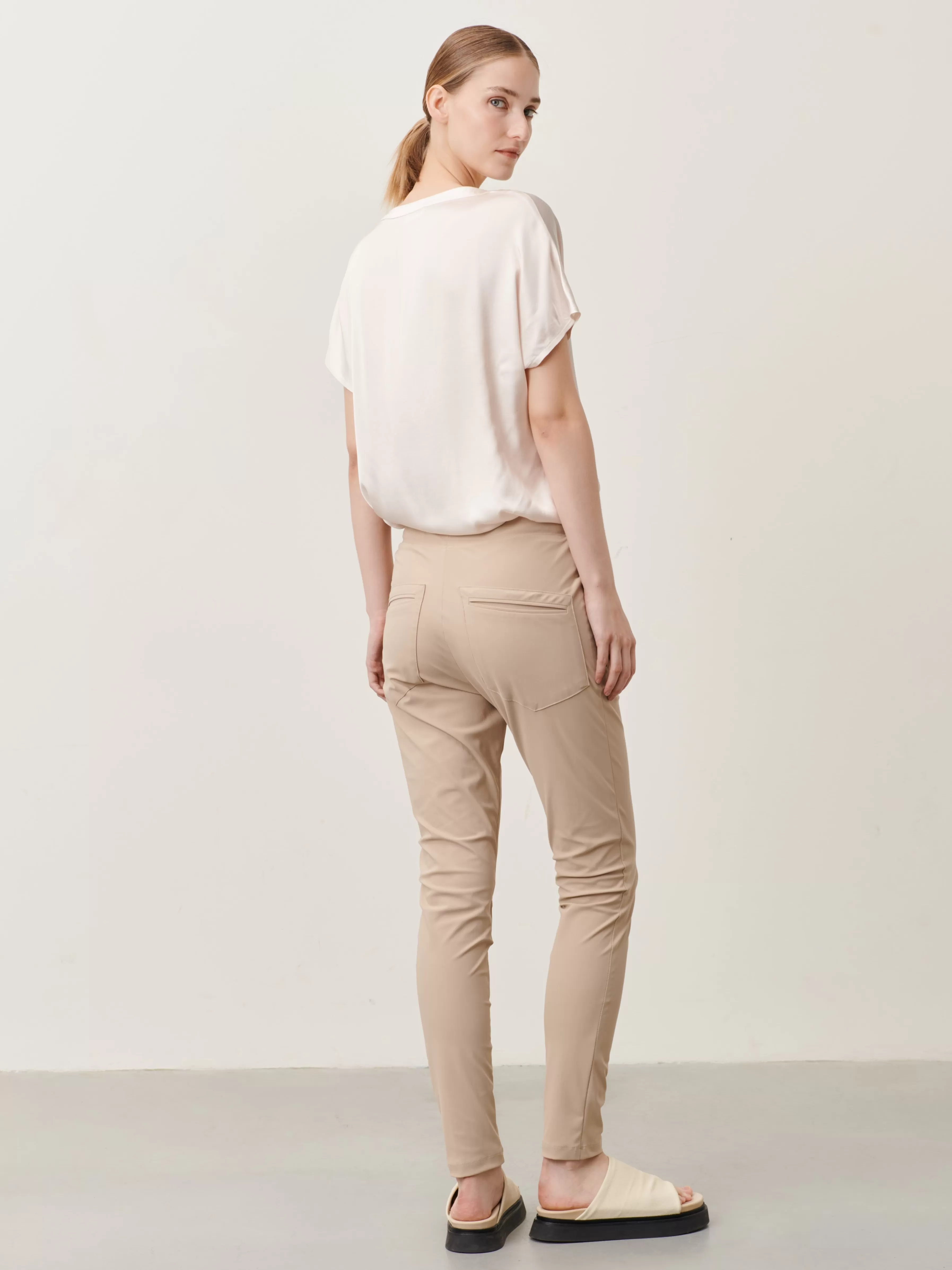 Broeken>Jane Lushka Tanja Pants Technical Jersey | Sand