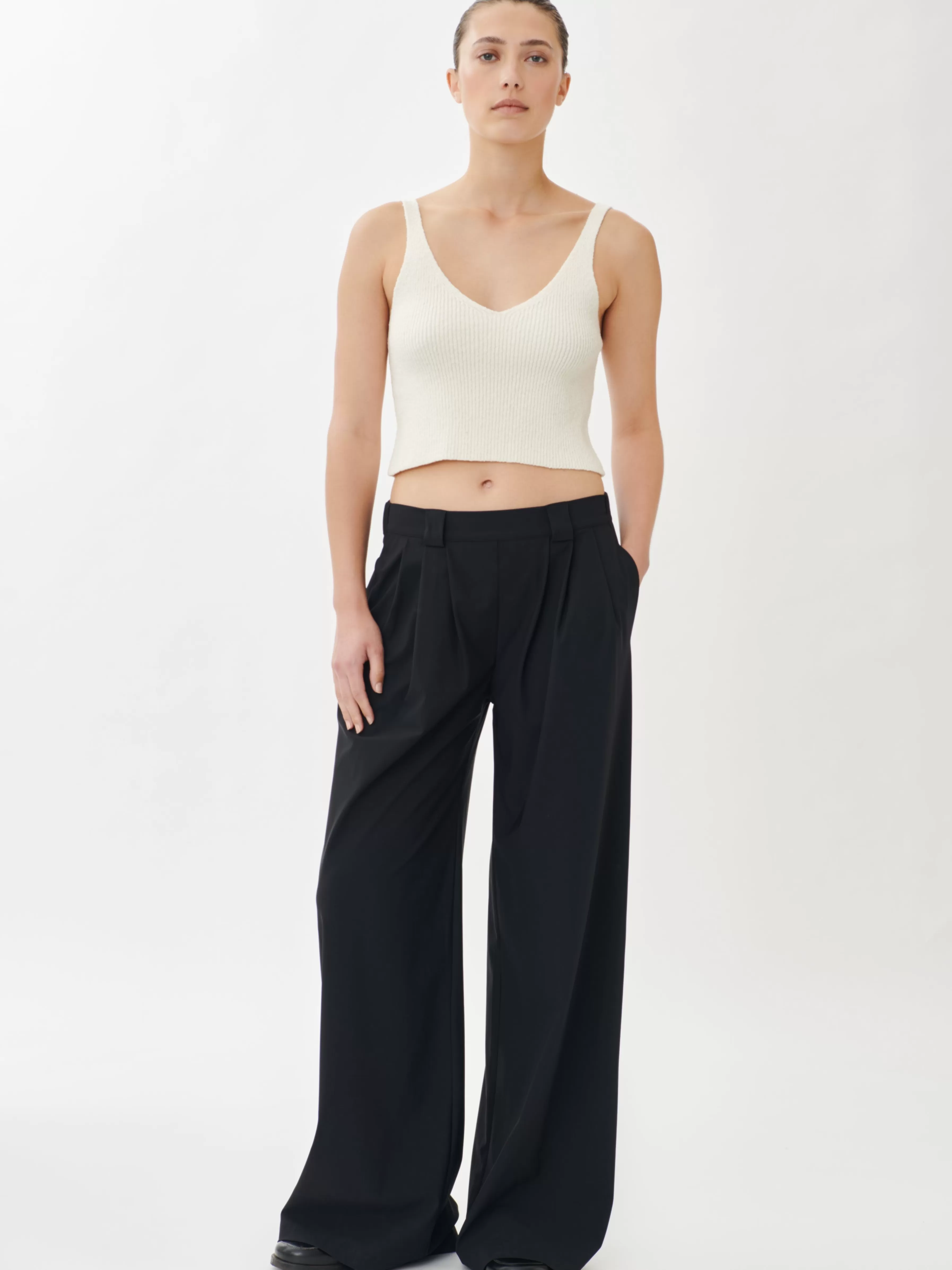 Studio collection | Broeken>Jane Lushka Thea Pants Technical Jersey | Black