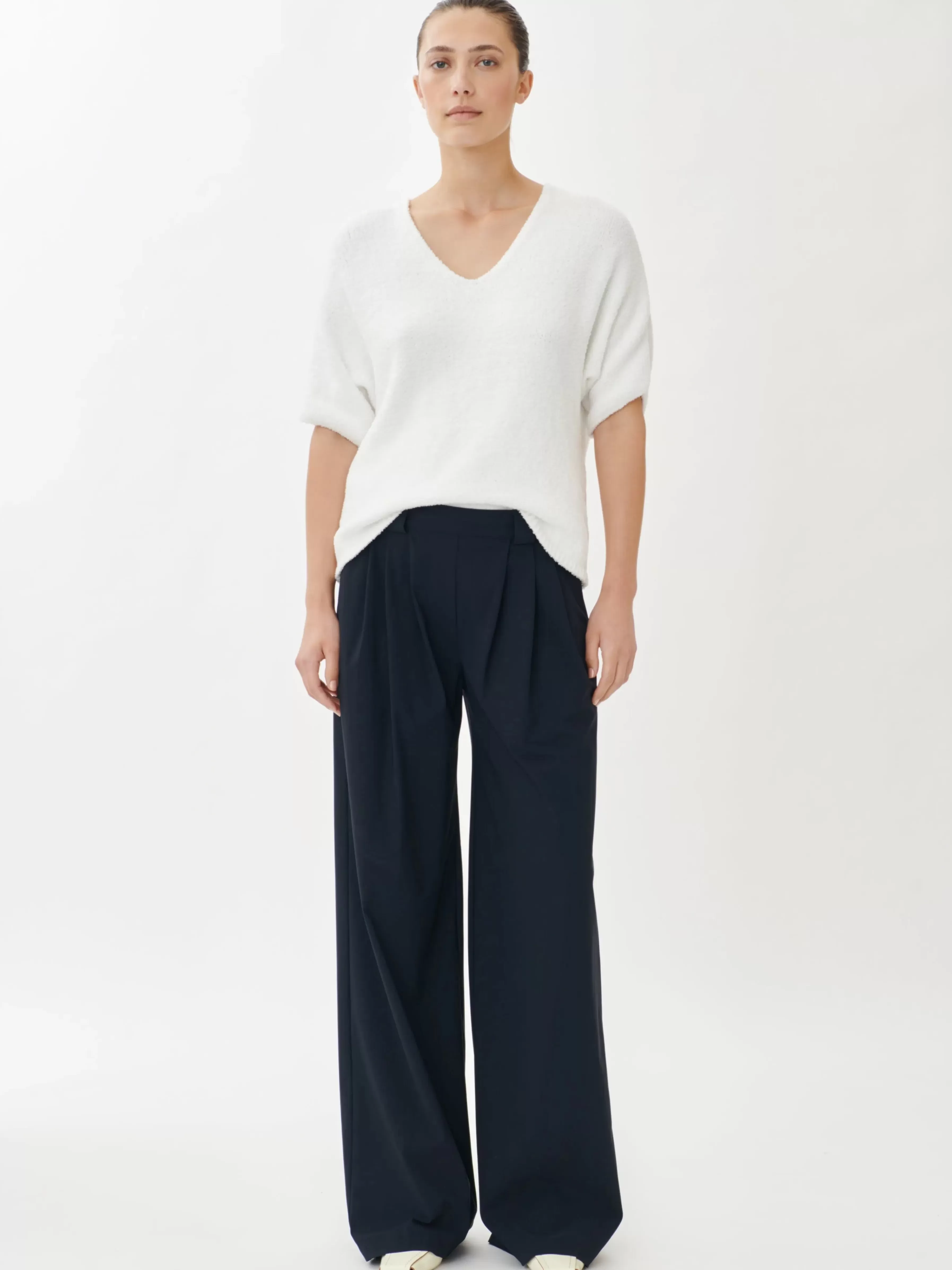 Studio collection | Broeken>Jane Lushka Thea Pants Technical Jersey | Blue