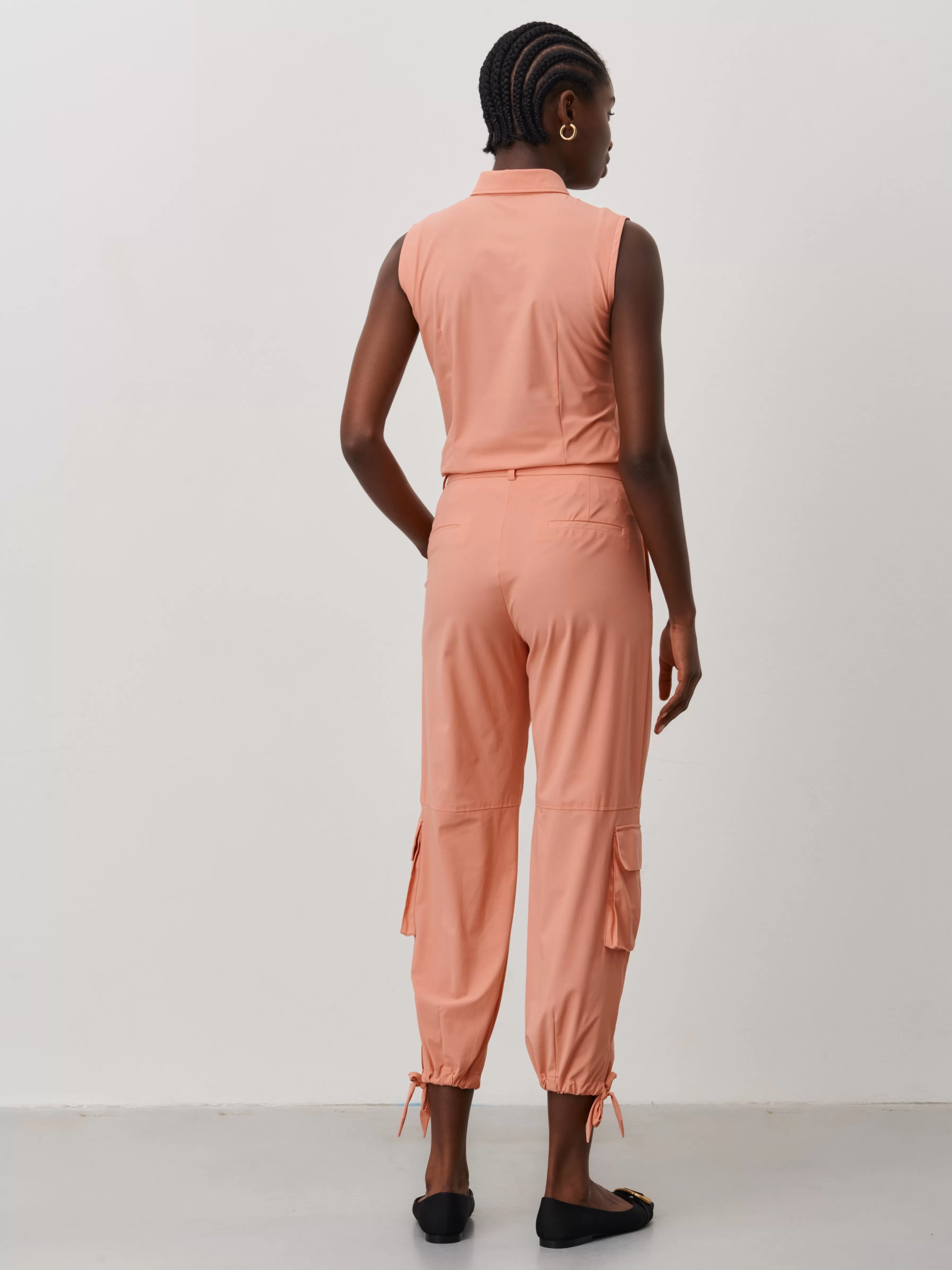 Broeken>Jane Lushka Trend Pants Technical Jersey | Apricot