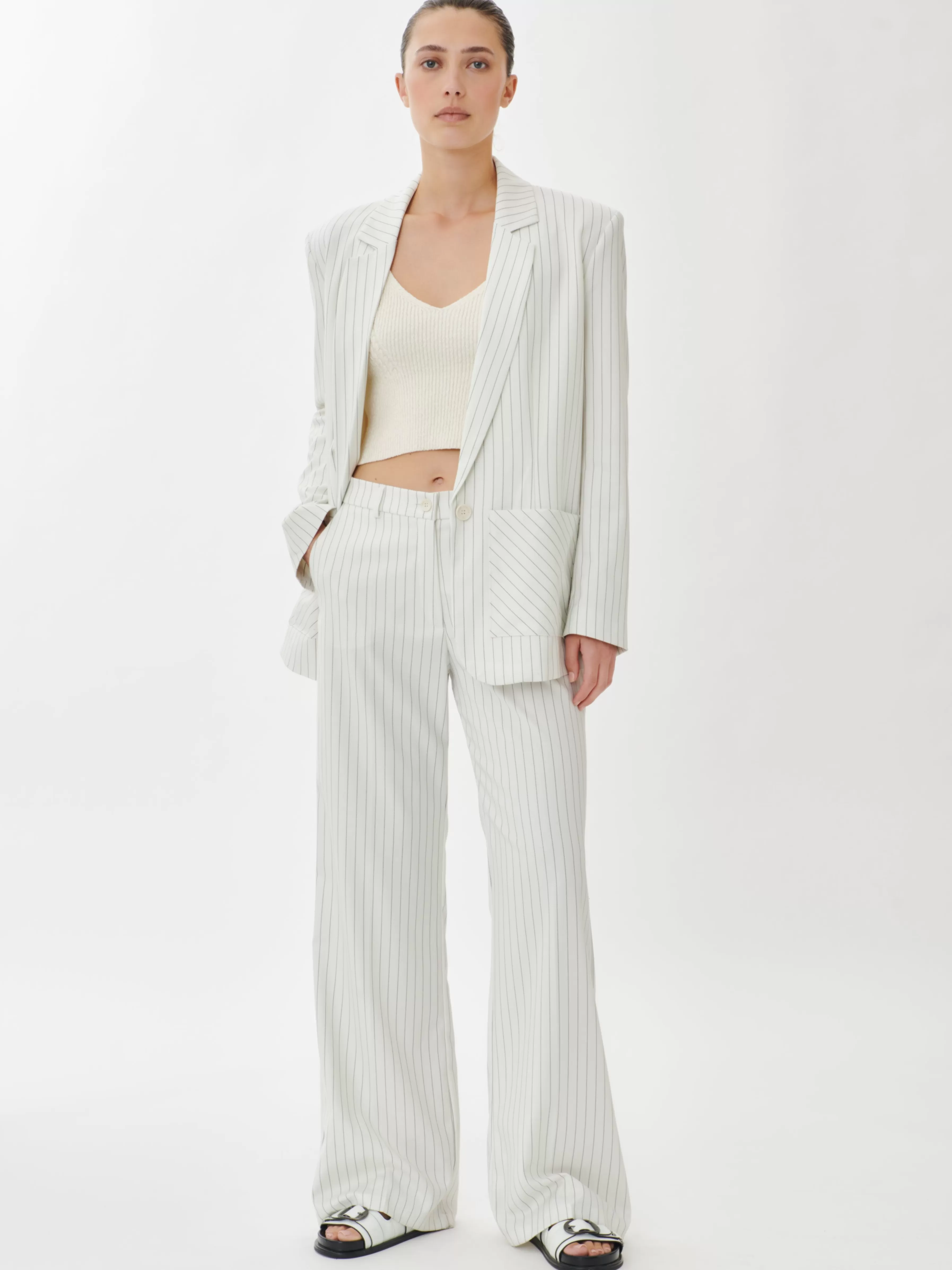 Studio collection | Blazers>Jane Lushka Val Blazer | White