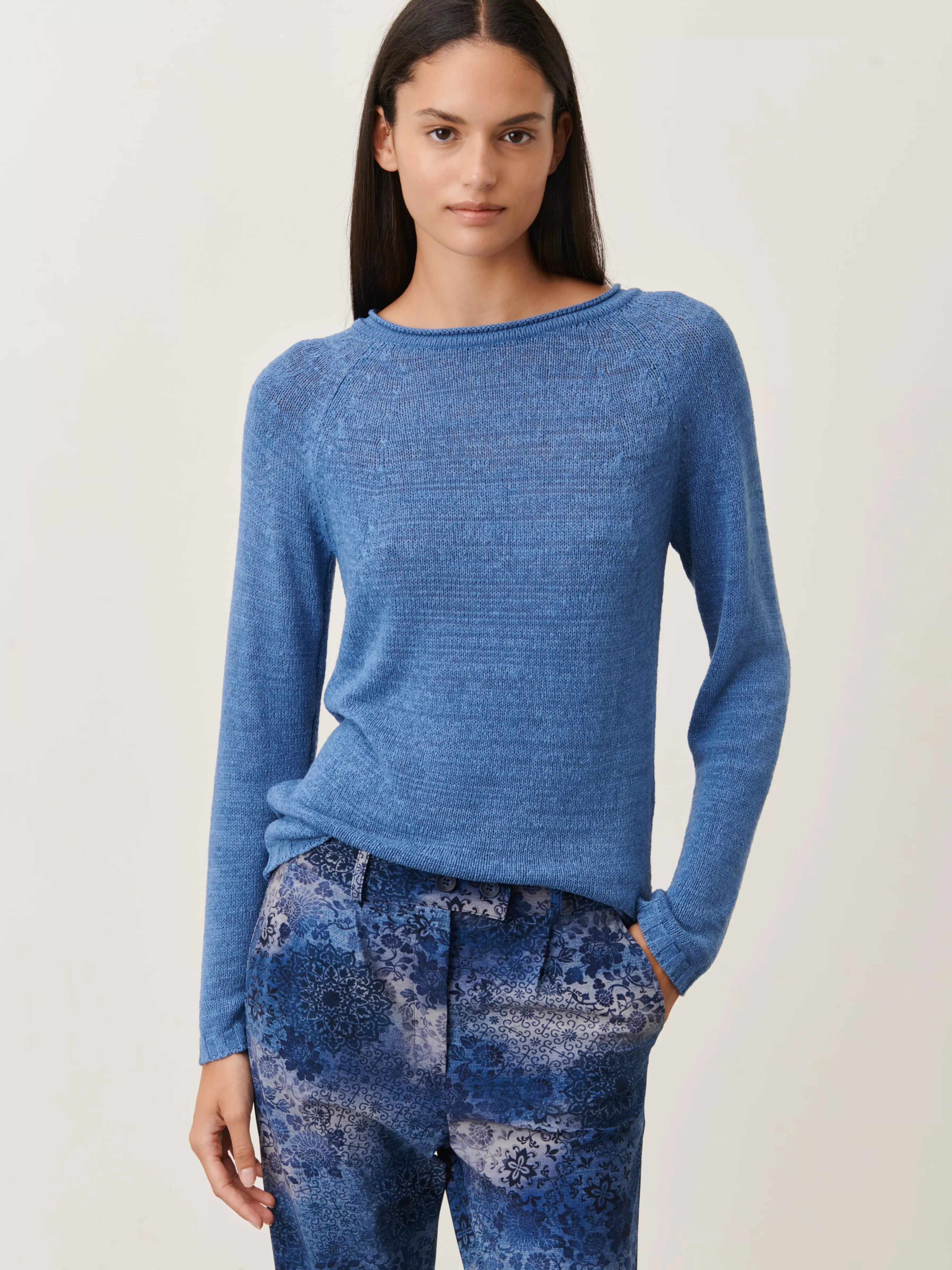 Truien & Vesten>Jane Lushka Wholegarment Pullover | Blue