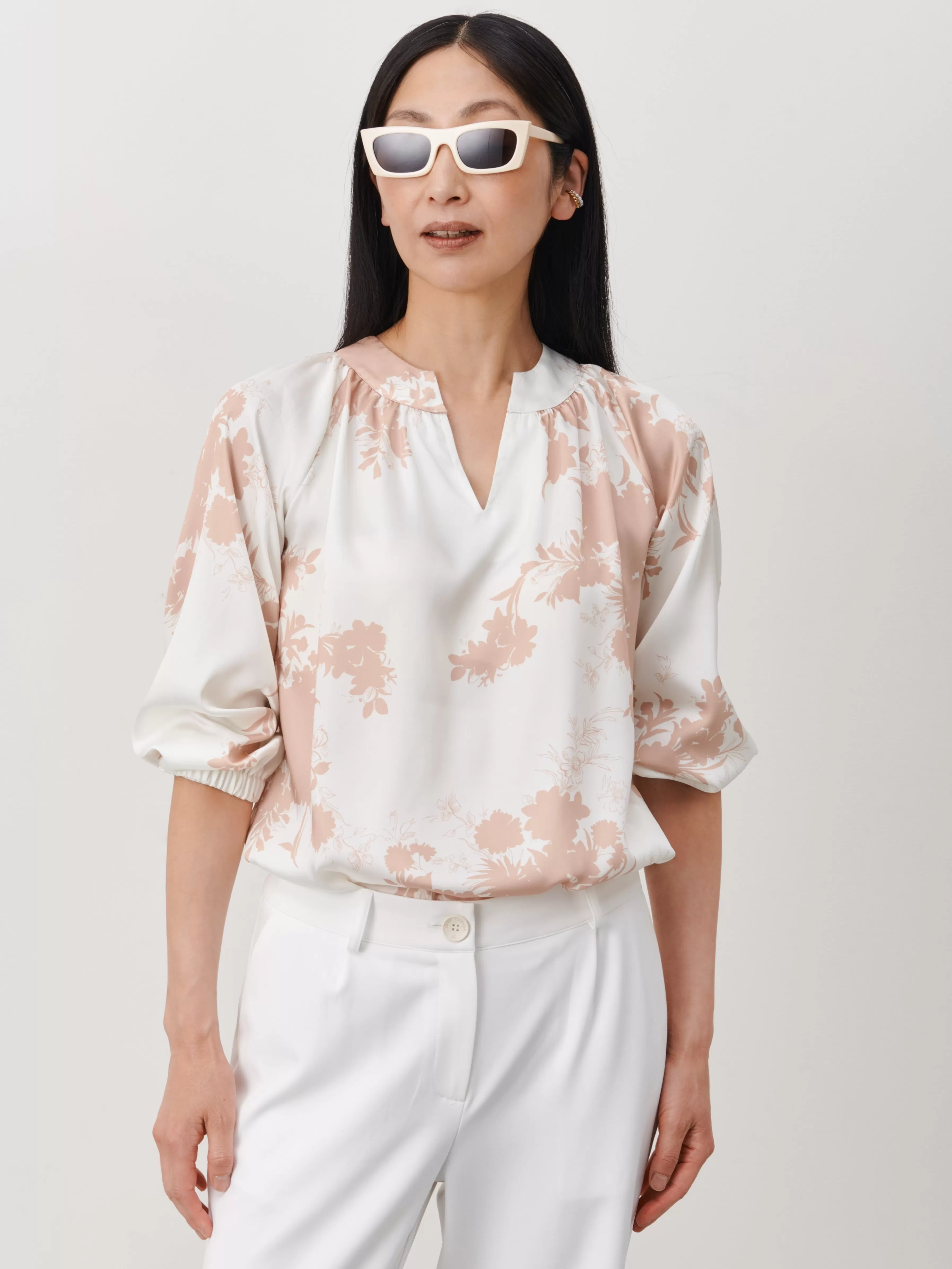 Blouses>Jane Lushka Wia/KS Blouse | Beige