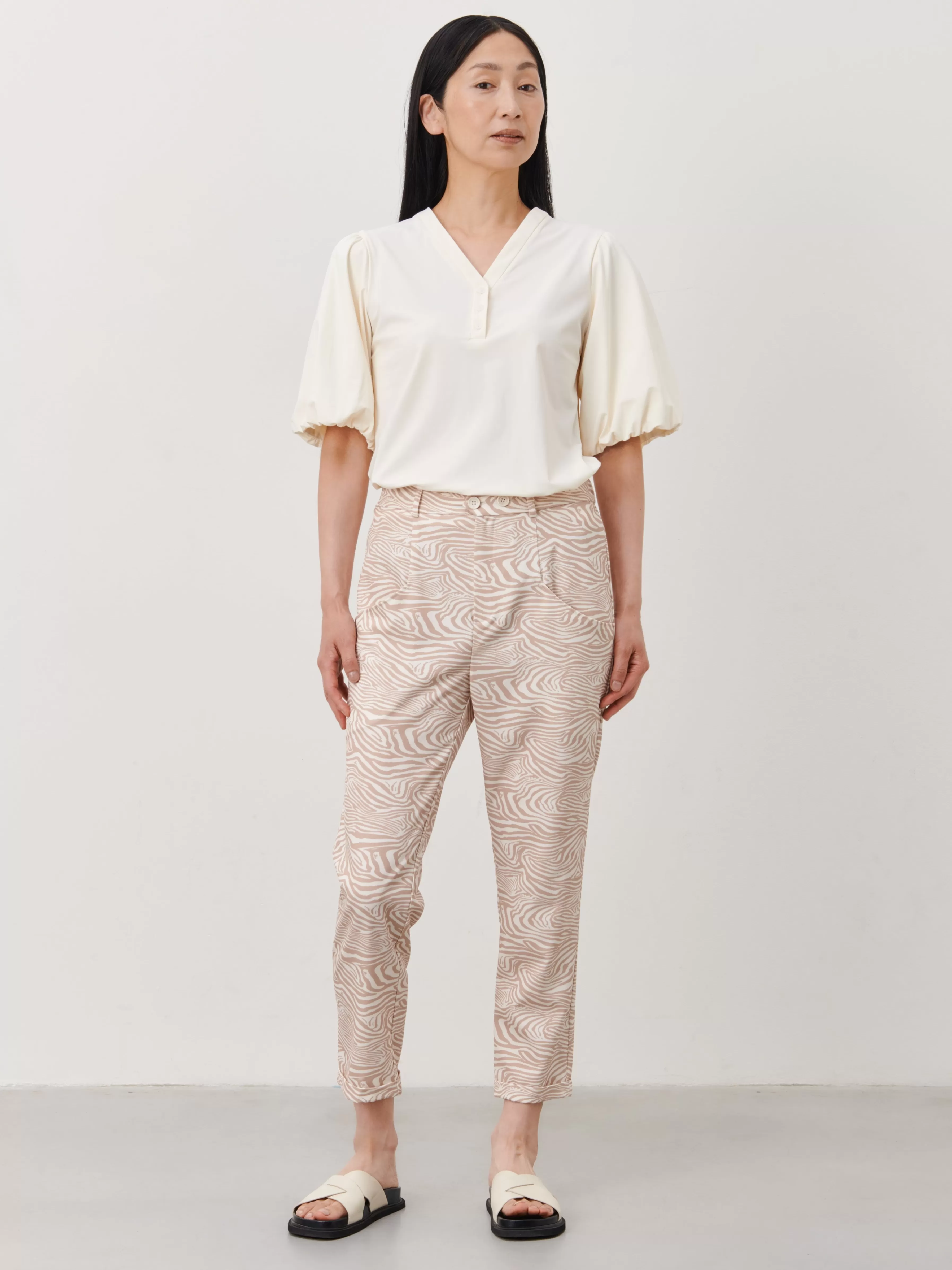 Broeken>Jane Lushka Zella Pants | Beige